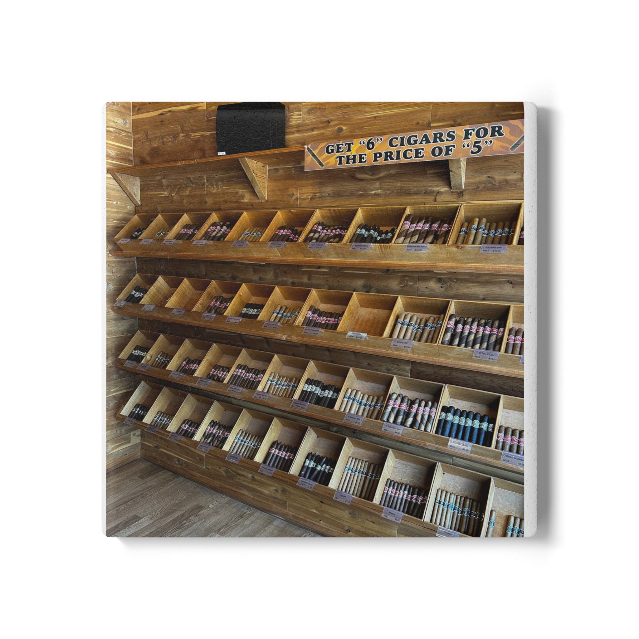 “Ybor Cigar Shop” Coaster