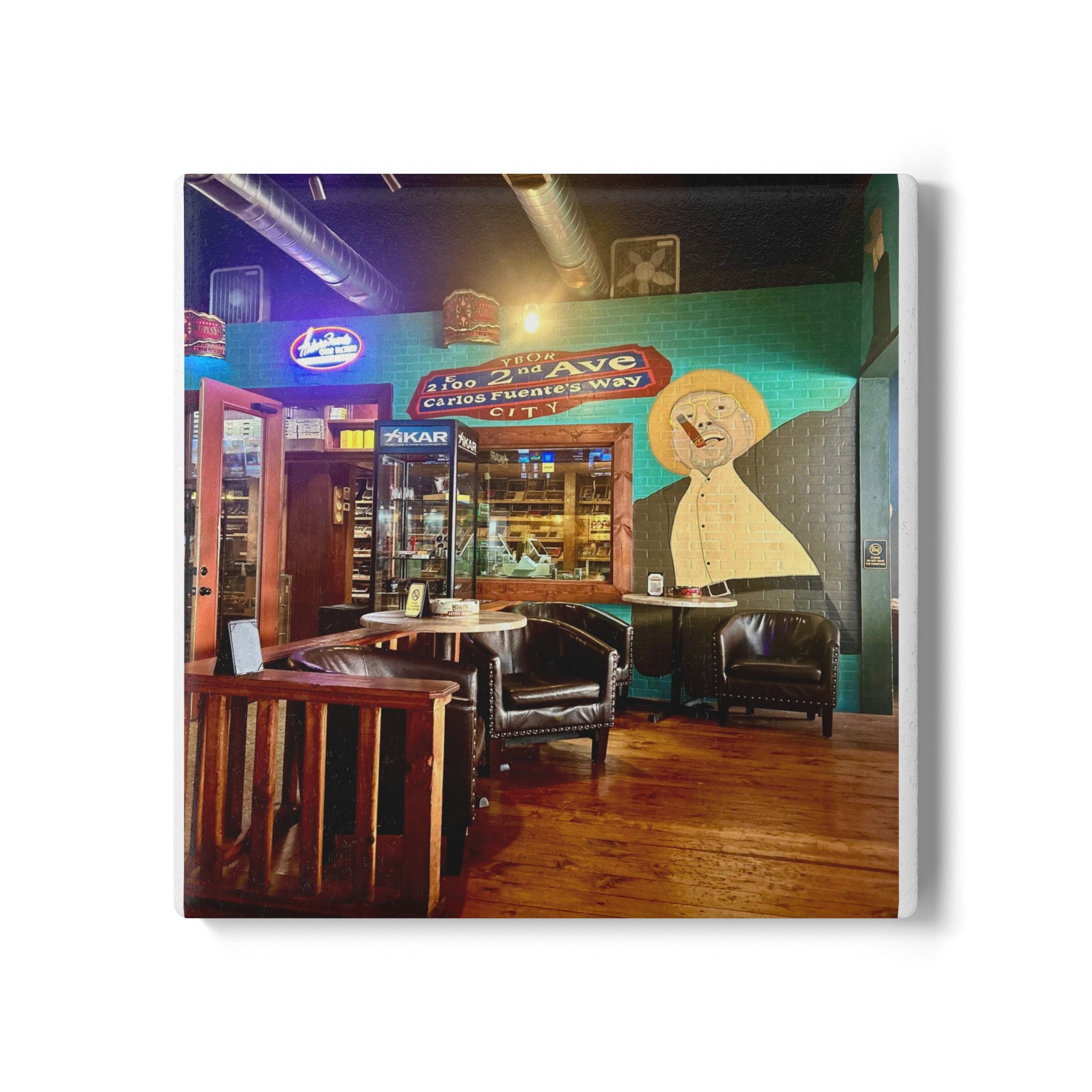 “King Corona Cigar & Café, Ybor City” Coaster