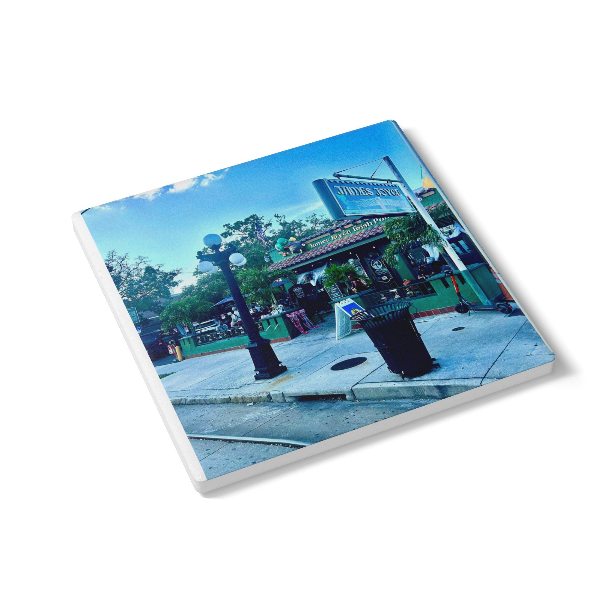 “James Joyce Irish Pub, Ybor City” Coaster
