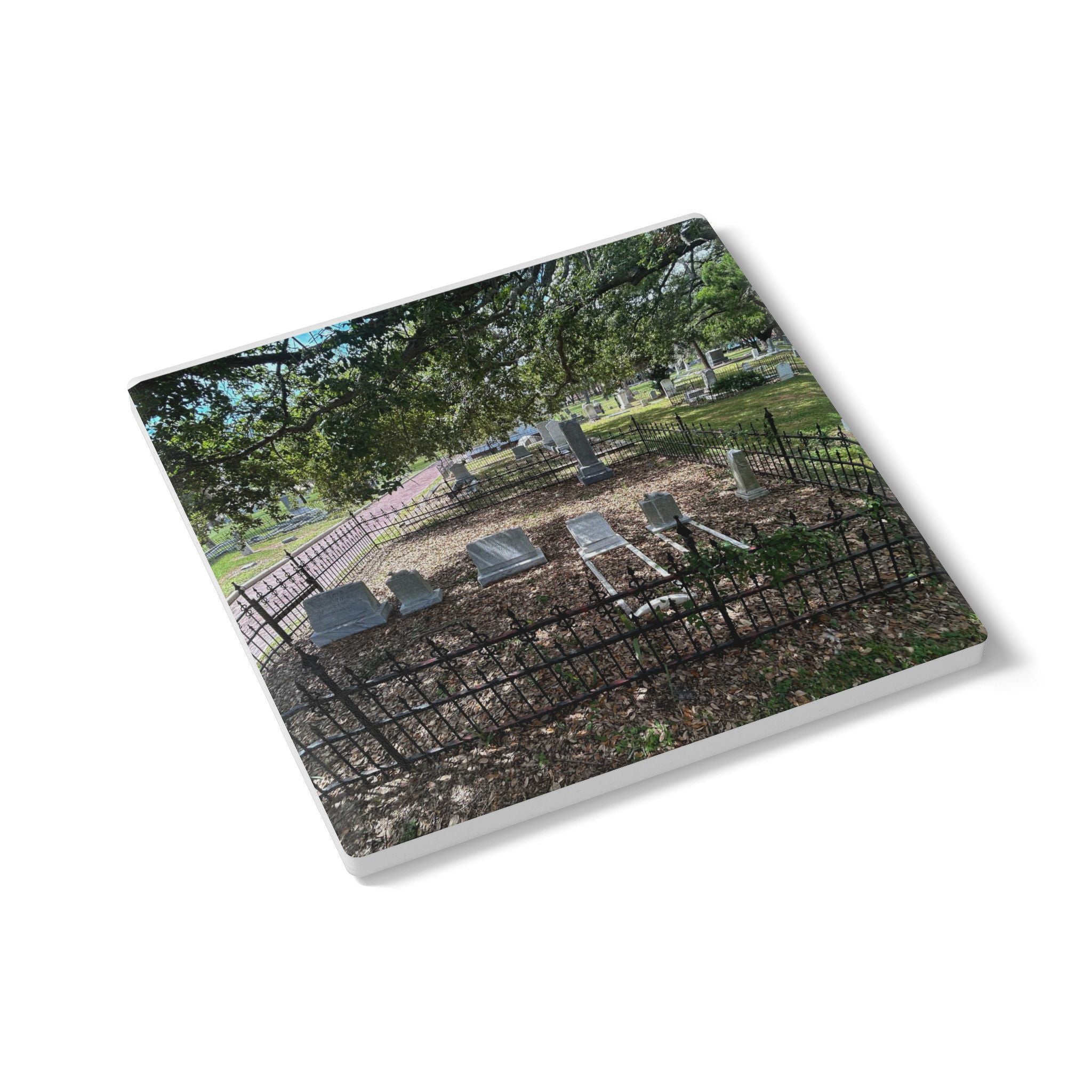 “Tampa Resting Place” Coaster