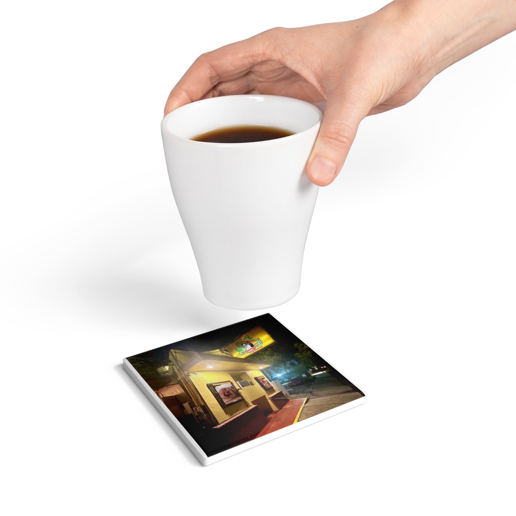 “Jimmy’s Tacos Sign, Ybor City” Coaster