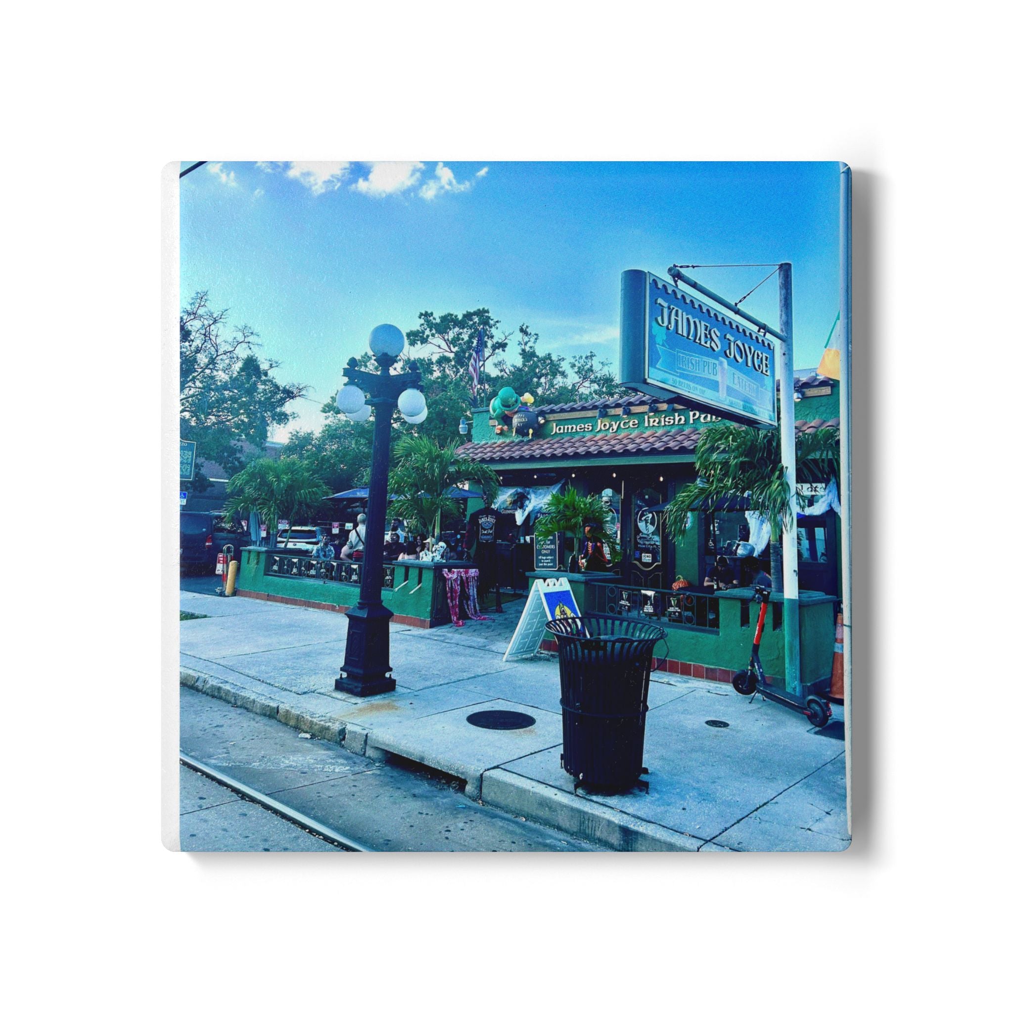 “James Joyce Irish Pub, Ybor City” Coaster