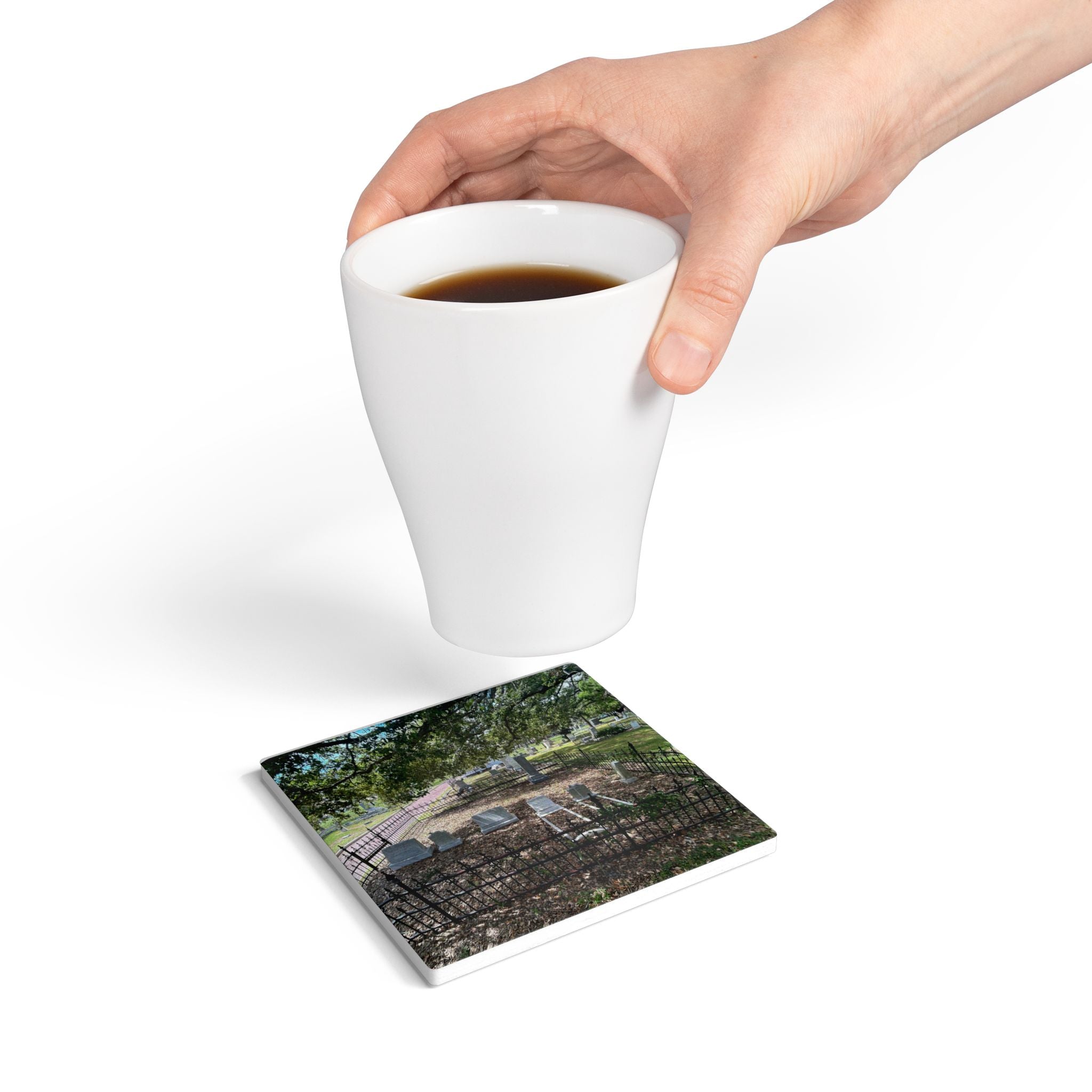 “Tampa Resting Place” Coaster