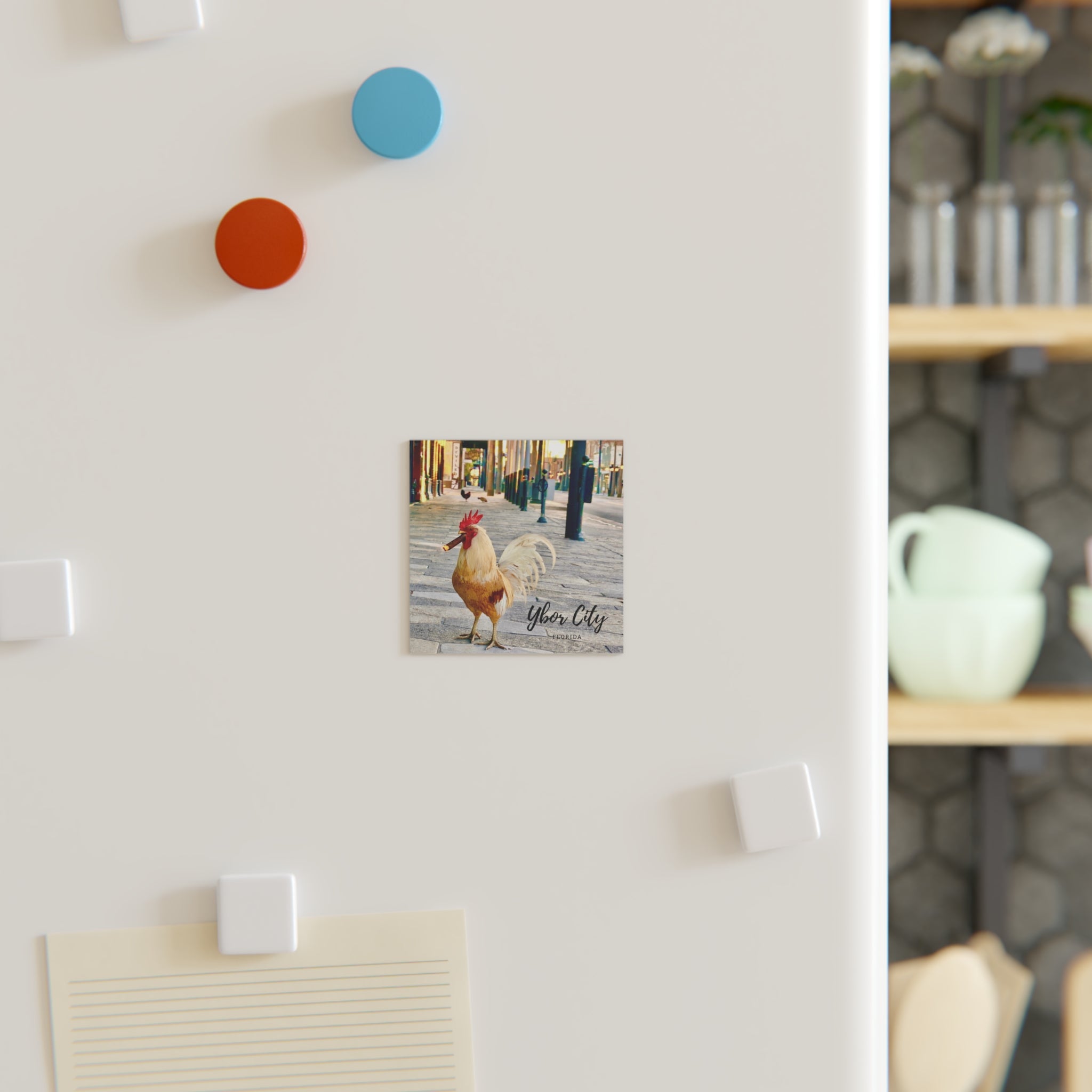 Ybor City Cigar Rooster Magnet