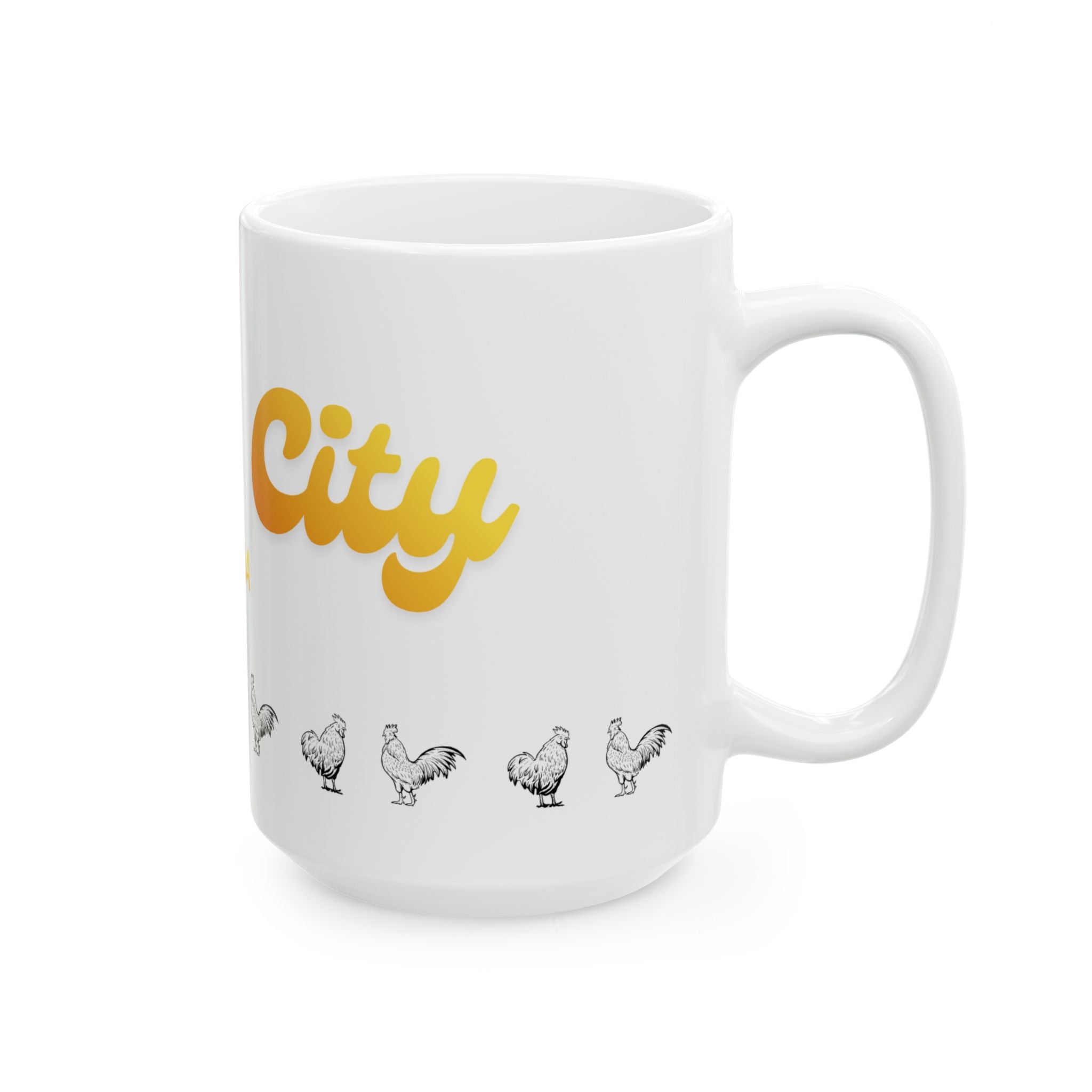 Ybor City and Rooster Ceramic Mug
