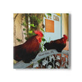 Ybor City Roosters on the Bench Coaster
