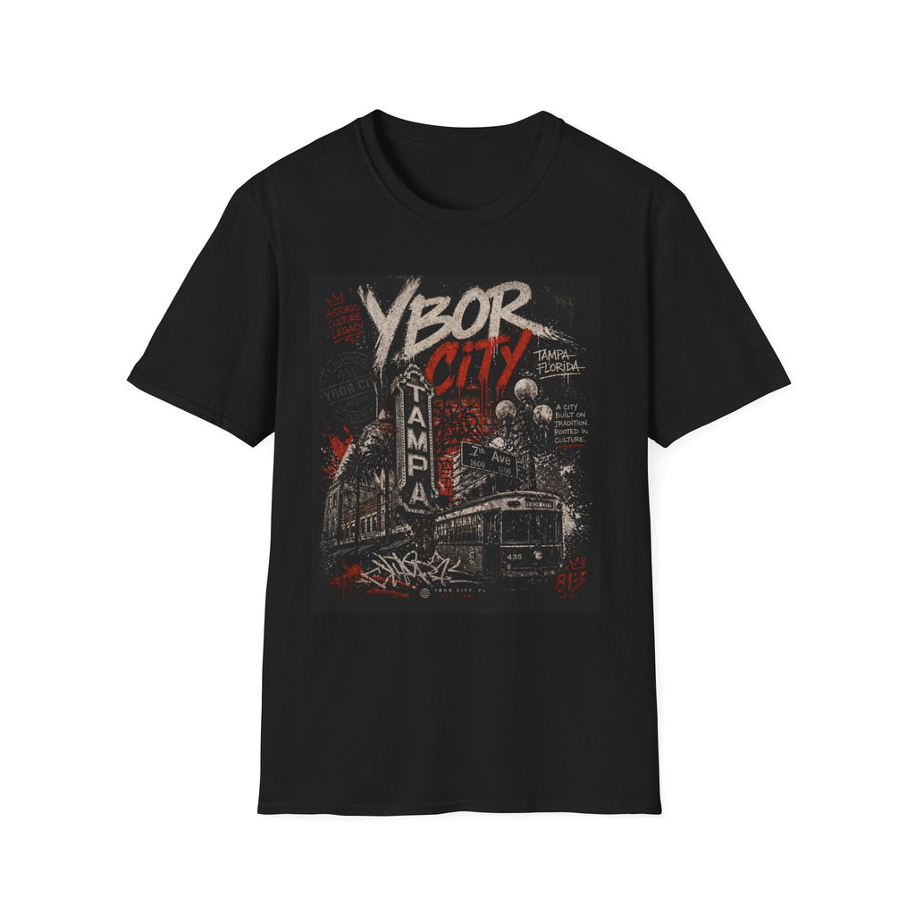 Ybor City Street Graffiti T-Shirt