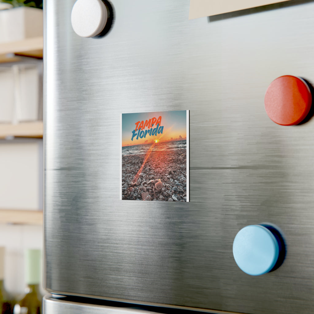 Tampa Florida Sunset Magnet