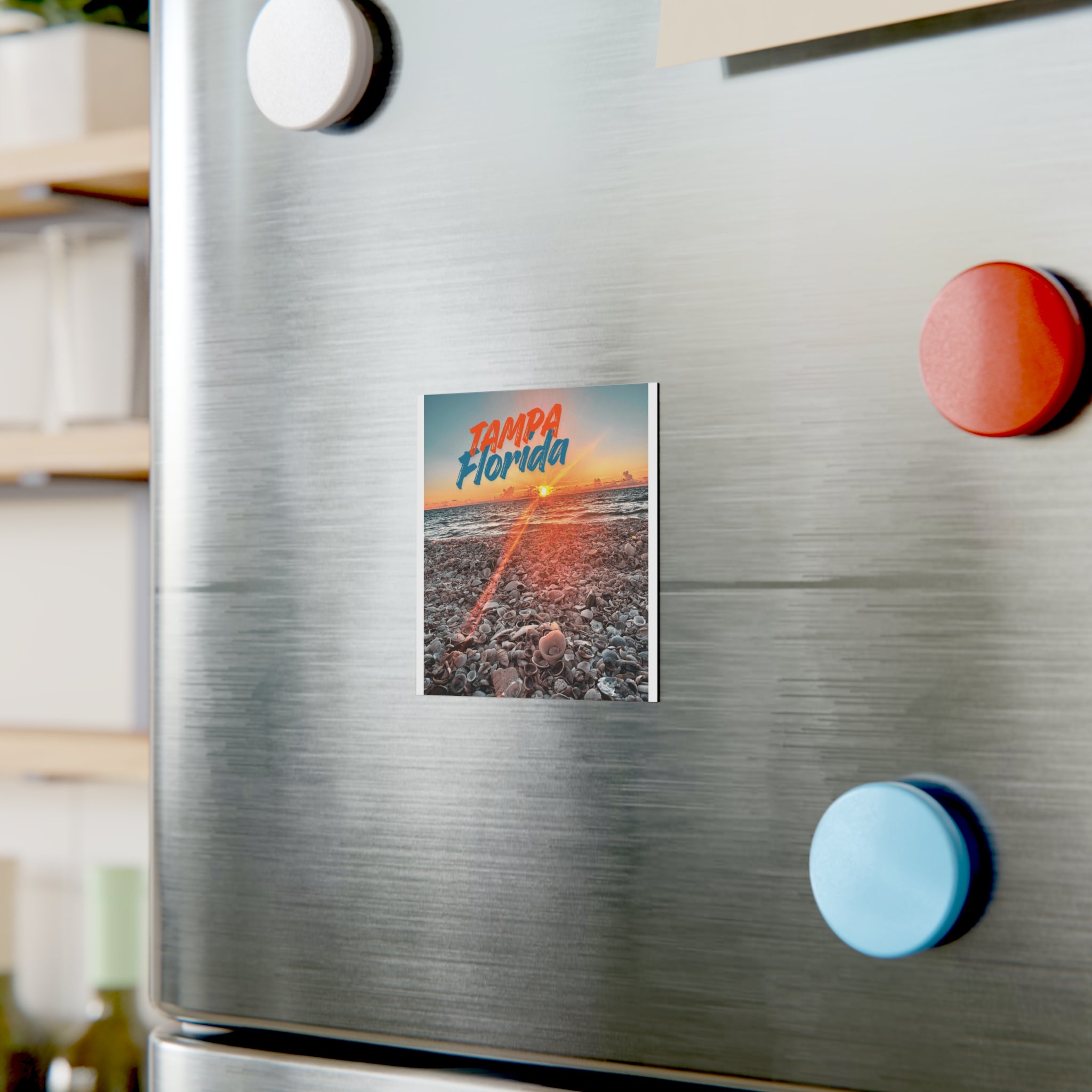 Tampa Florida Sunset Magnet