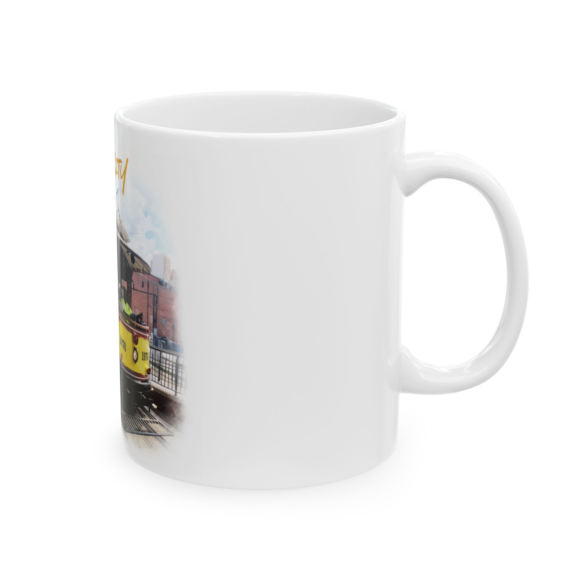 Ybor City Trolley Ceramic Mug