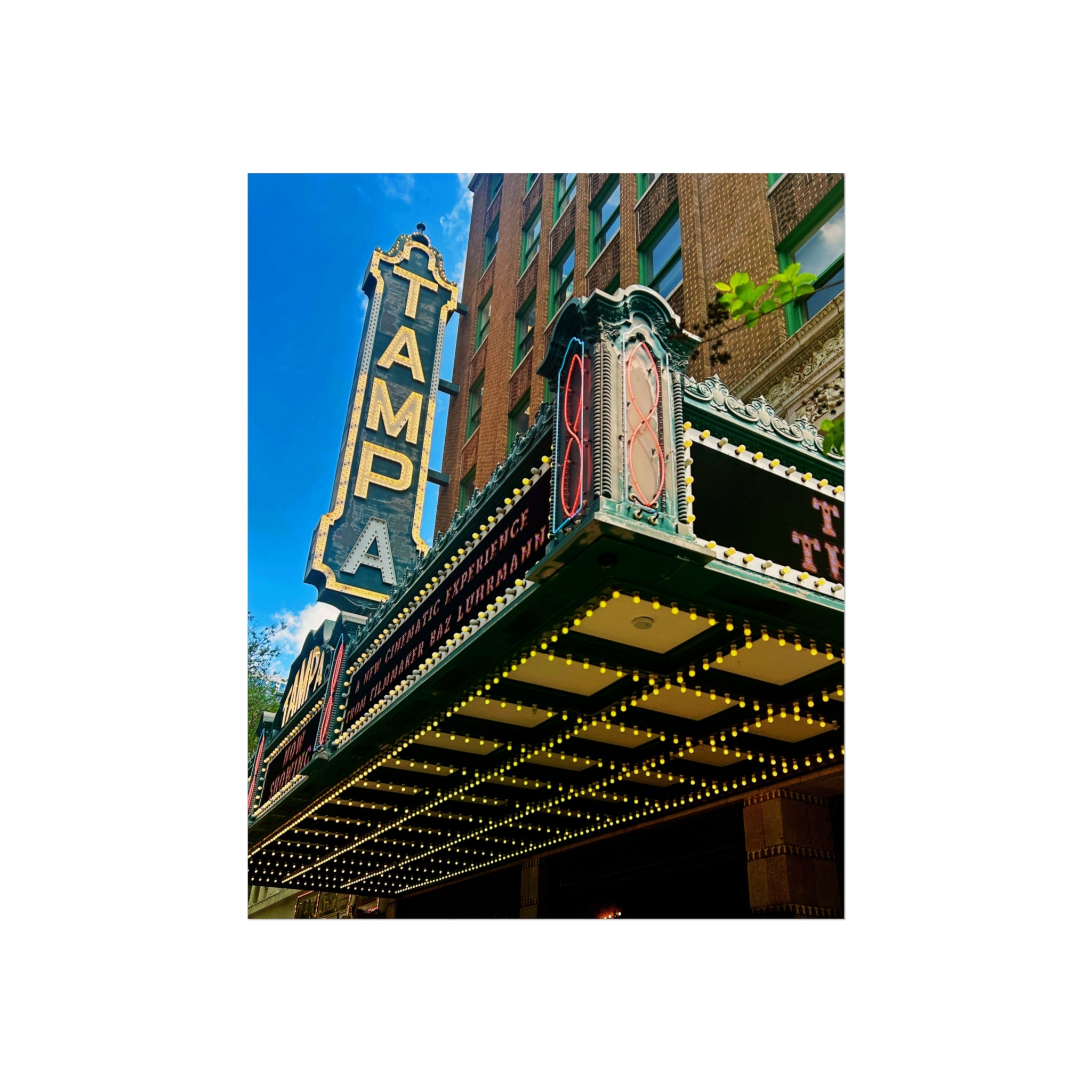 Tampa Theatre Ybor City Wall Art
