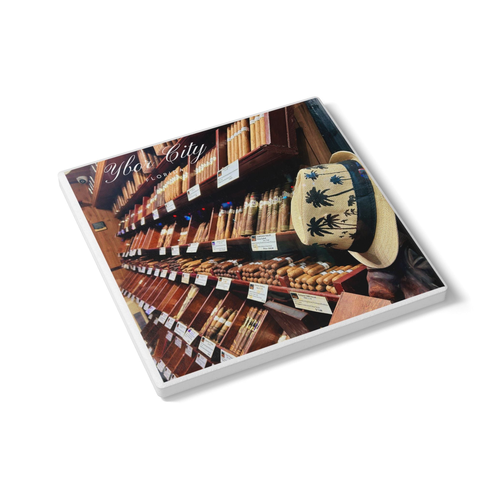 Ybor City Cigar Shop Coaster