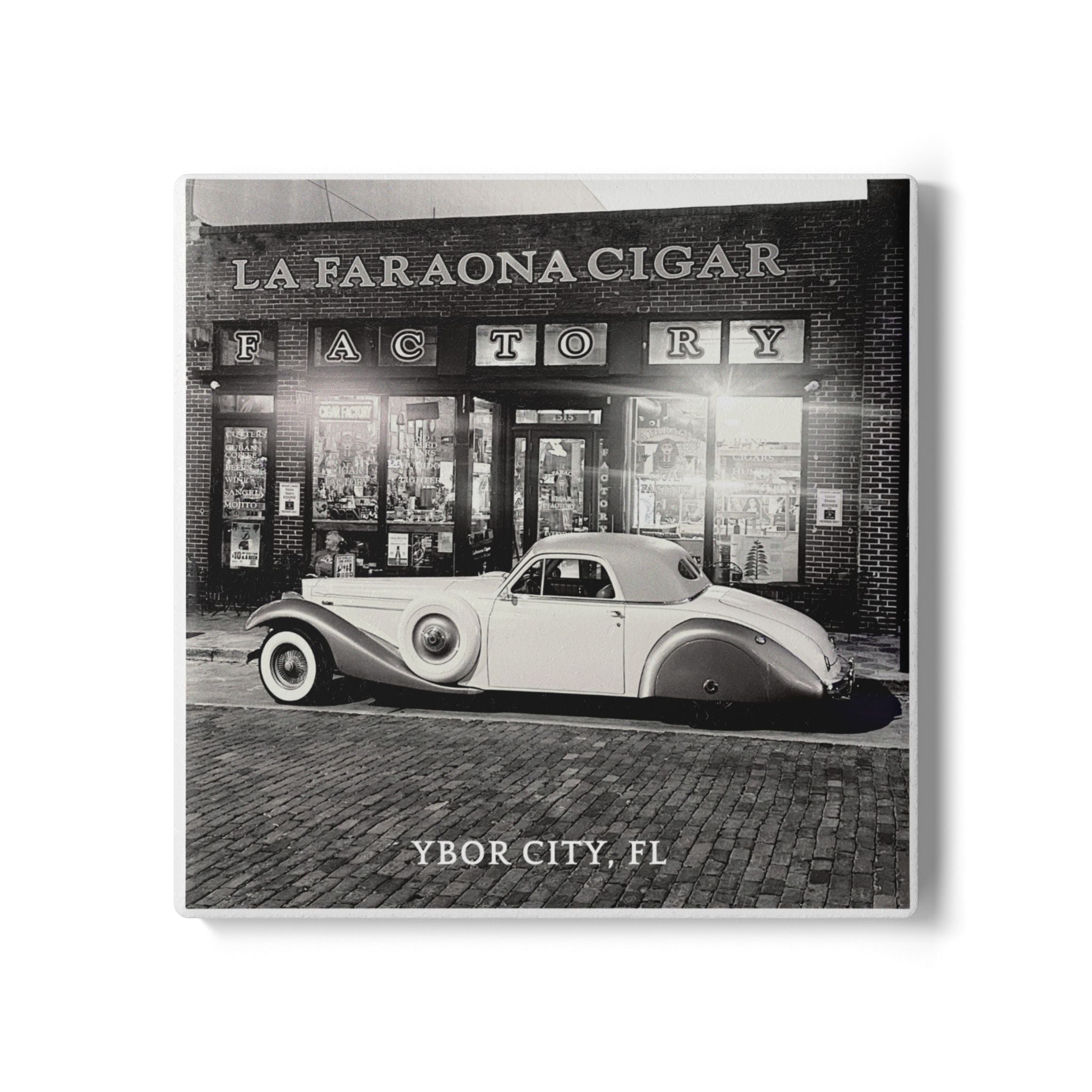La Faraona Cigar Factory Coaster