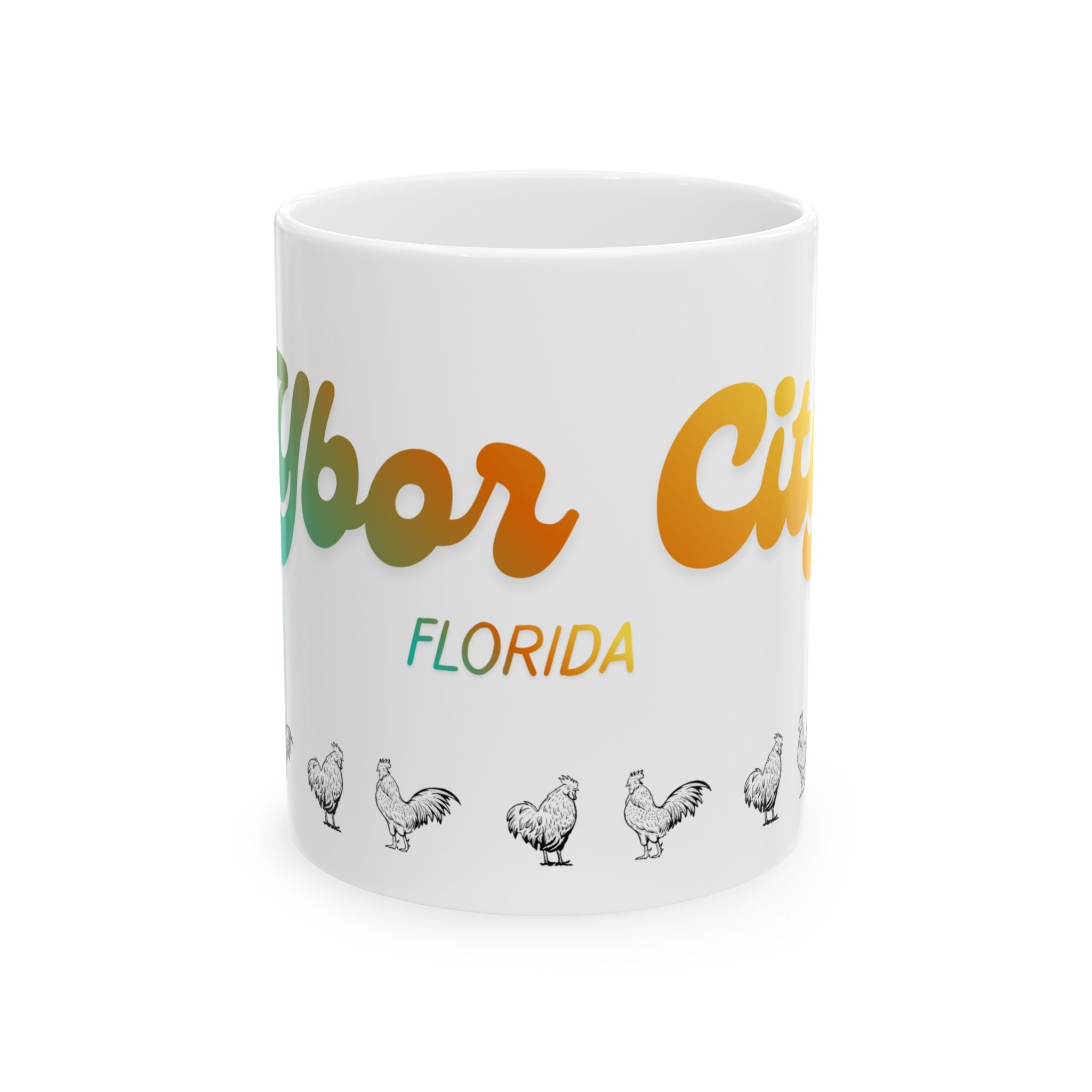 Ybor City and Rooster Ceramic Mug