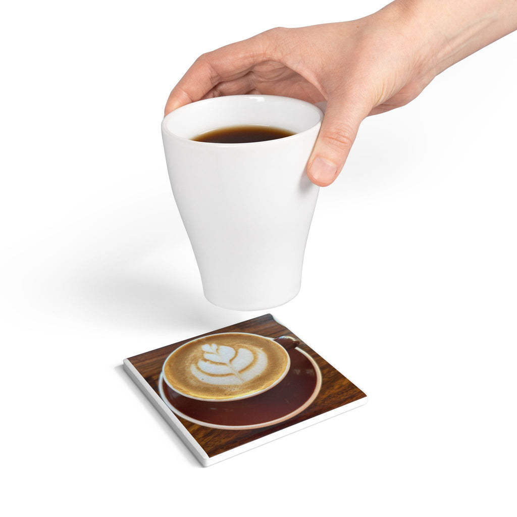 Ybor Coffee Art” Coaster