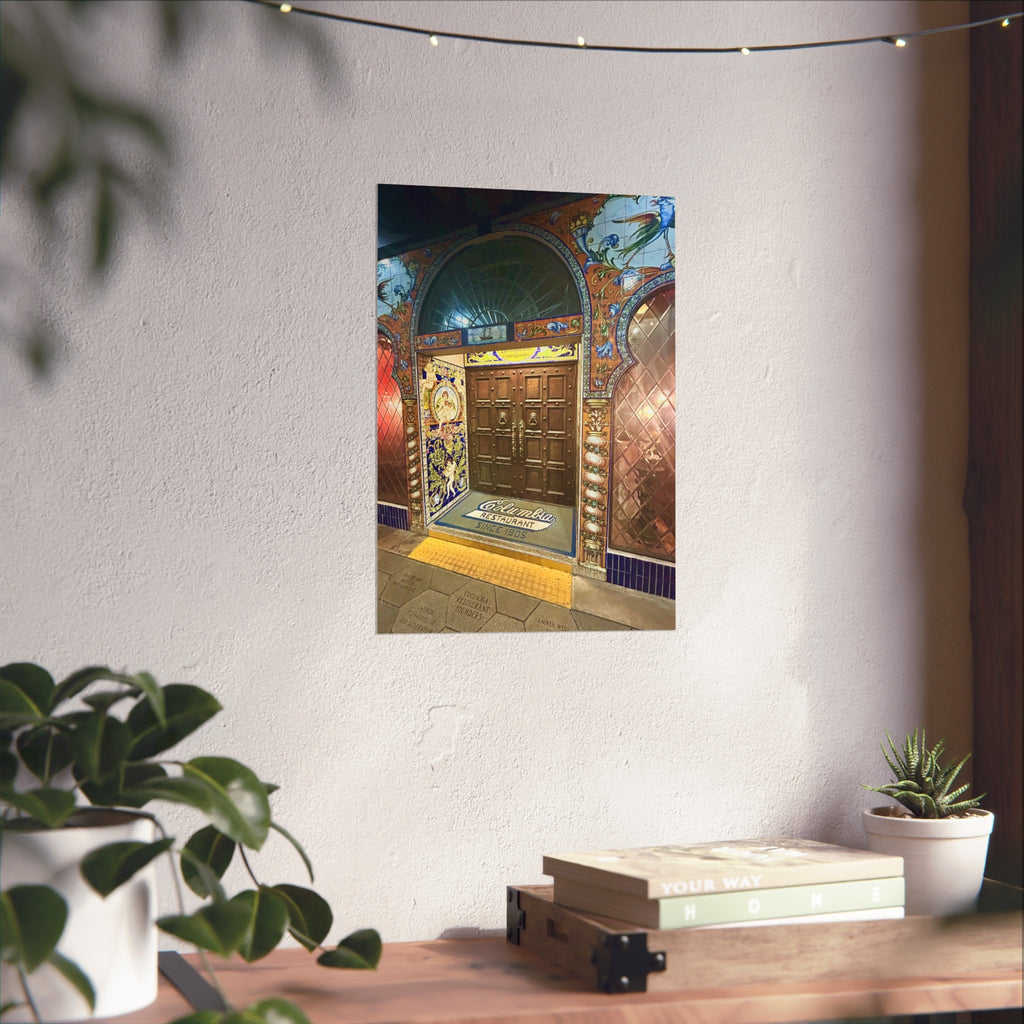 Columbia Restaurant Entrance Wall Art