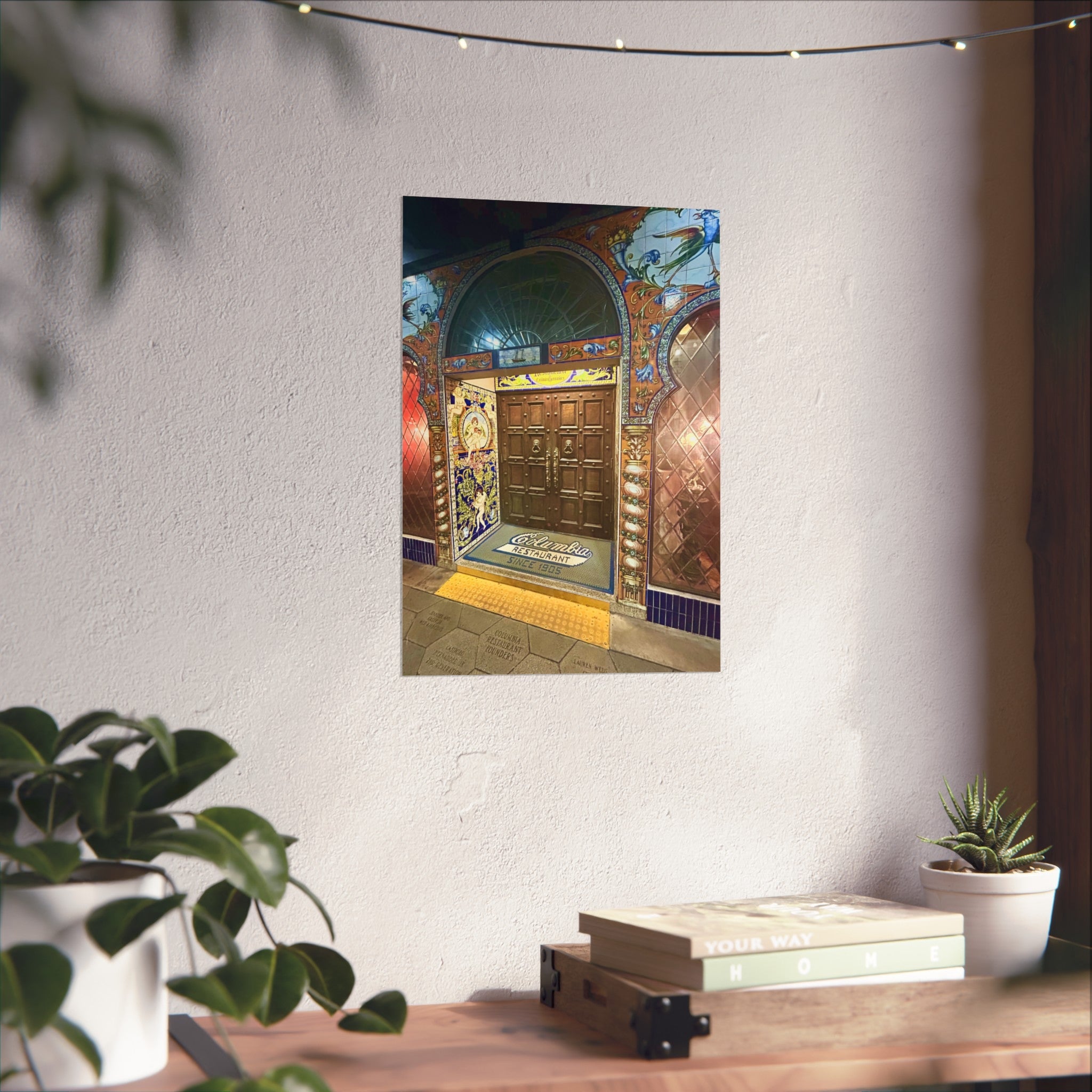 Columbia Restaurant Entrance Wall Art