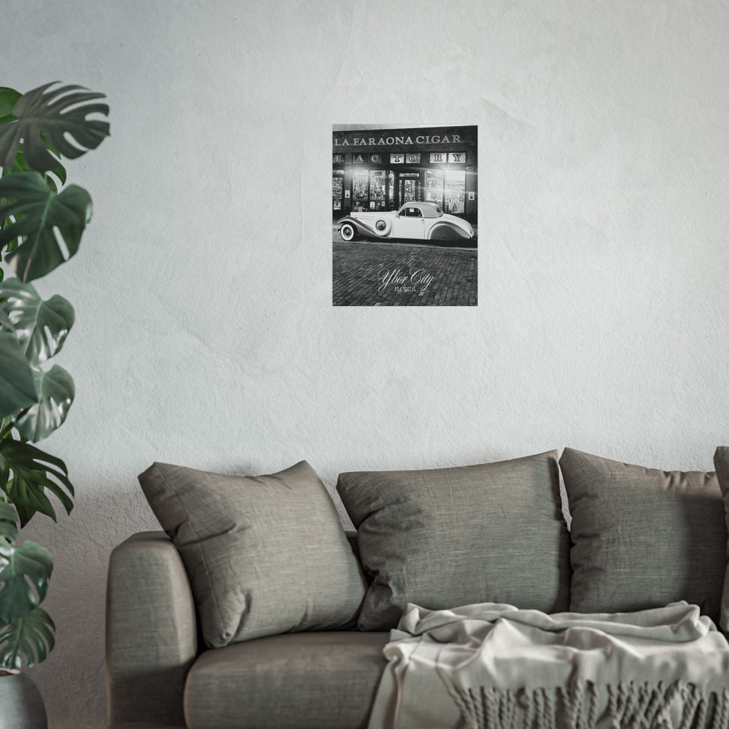 Black and White Vintage Classic Car Wall Art