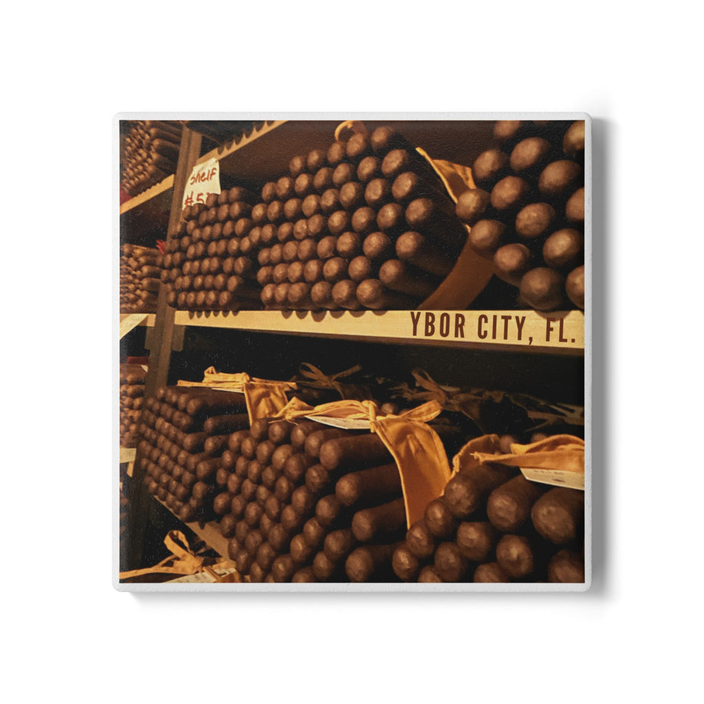 Ybor City Cigar Stack Coaster