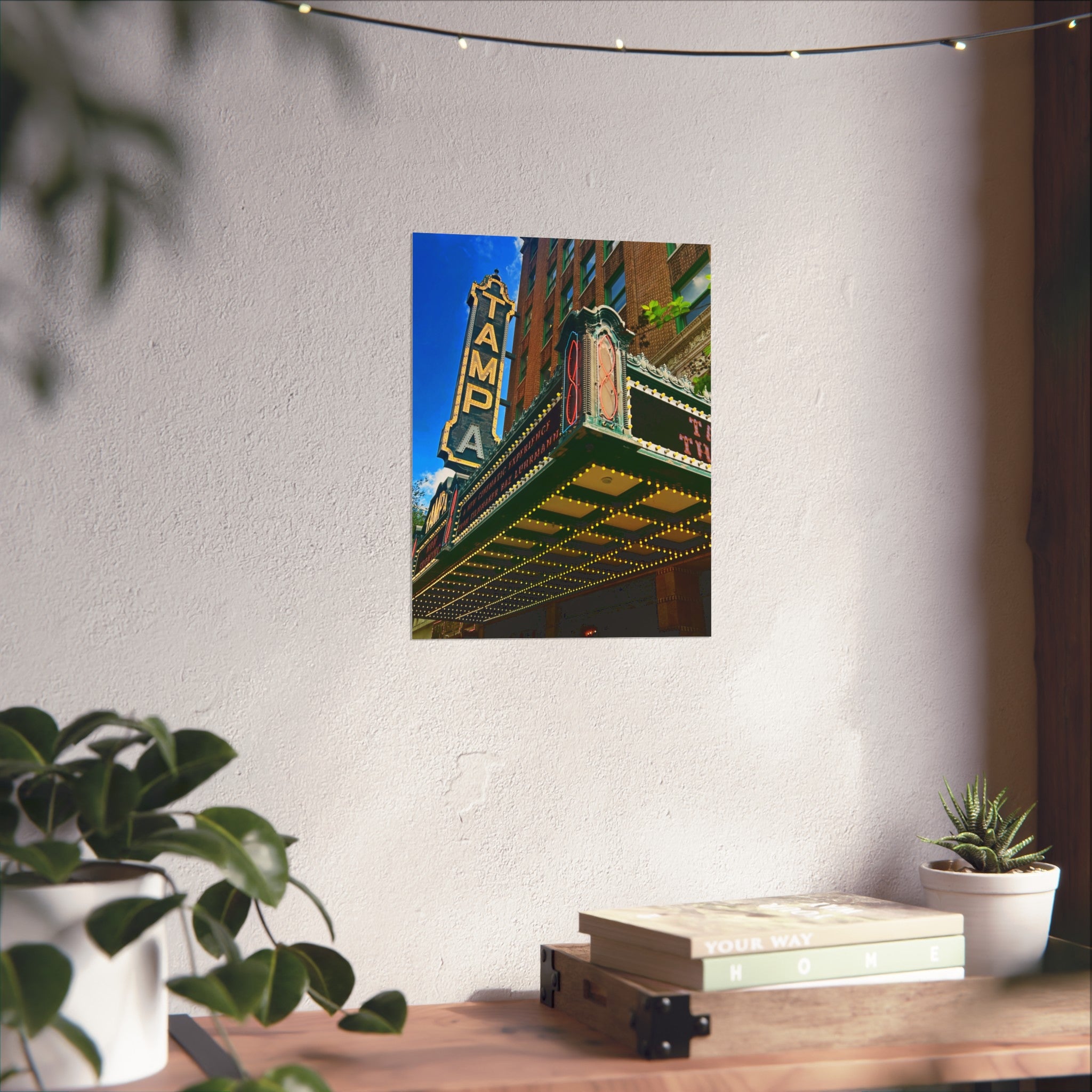 Tampa Theatre Ybor City Wall Art