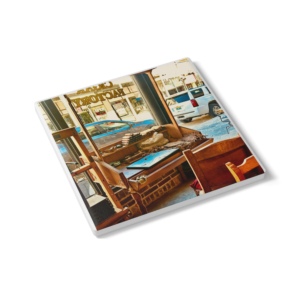 Cigar Rolling Table Coaster