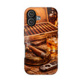 Cigar & Whiskey Phone Case