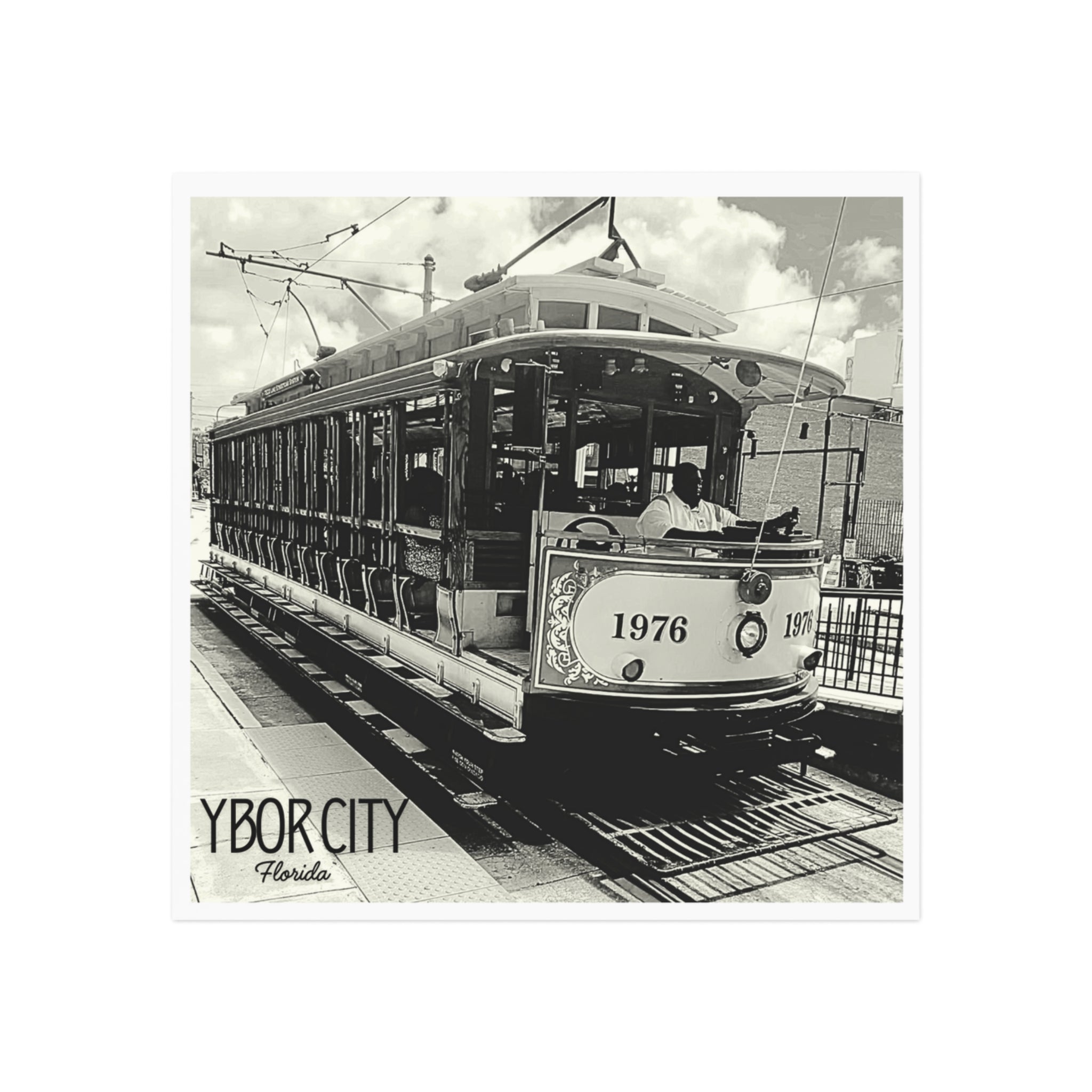 Tampa Streetcar Magnet