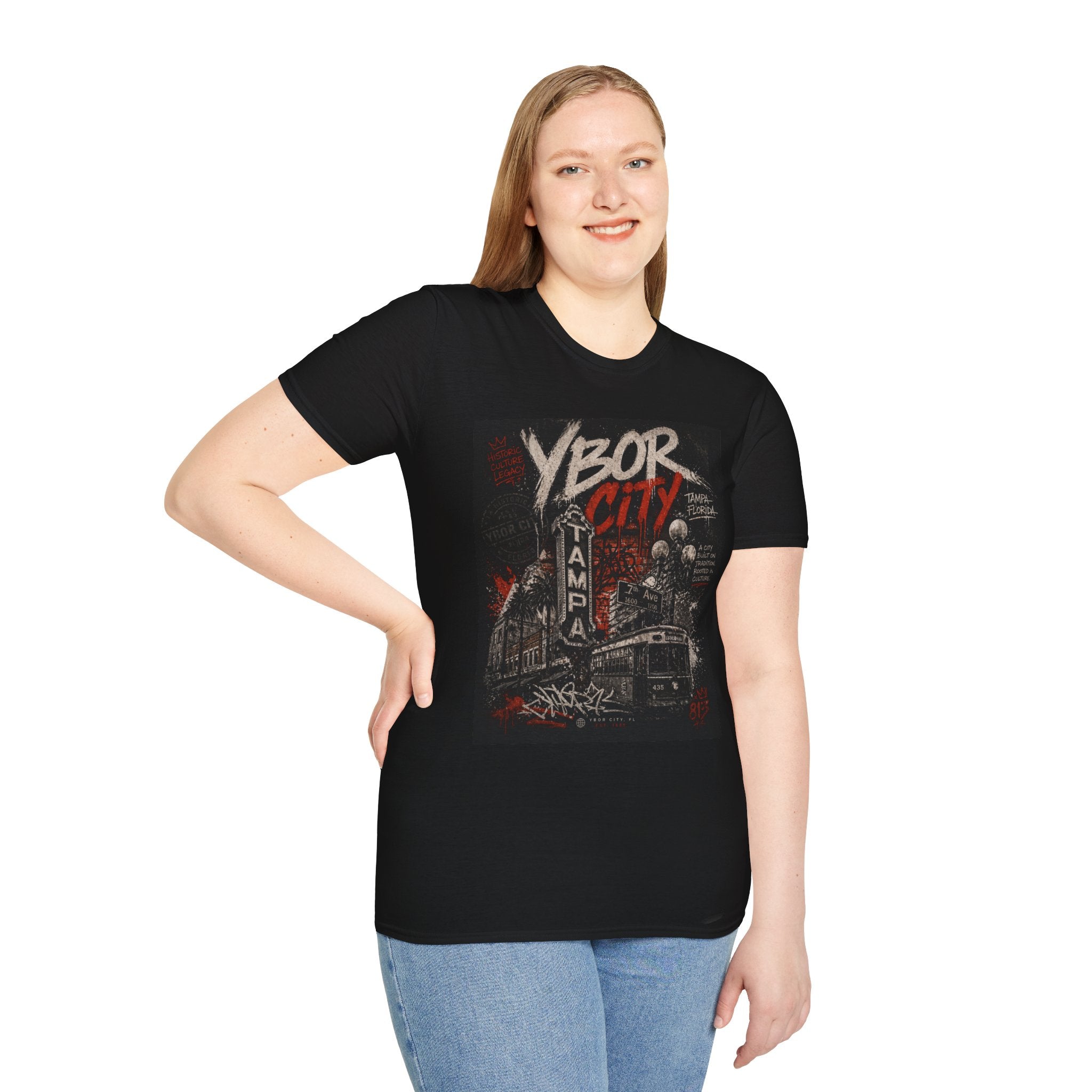 Ybor City Street Graffiti T-Shirt