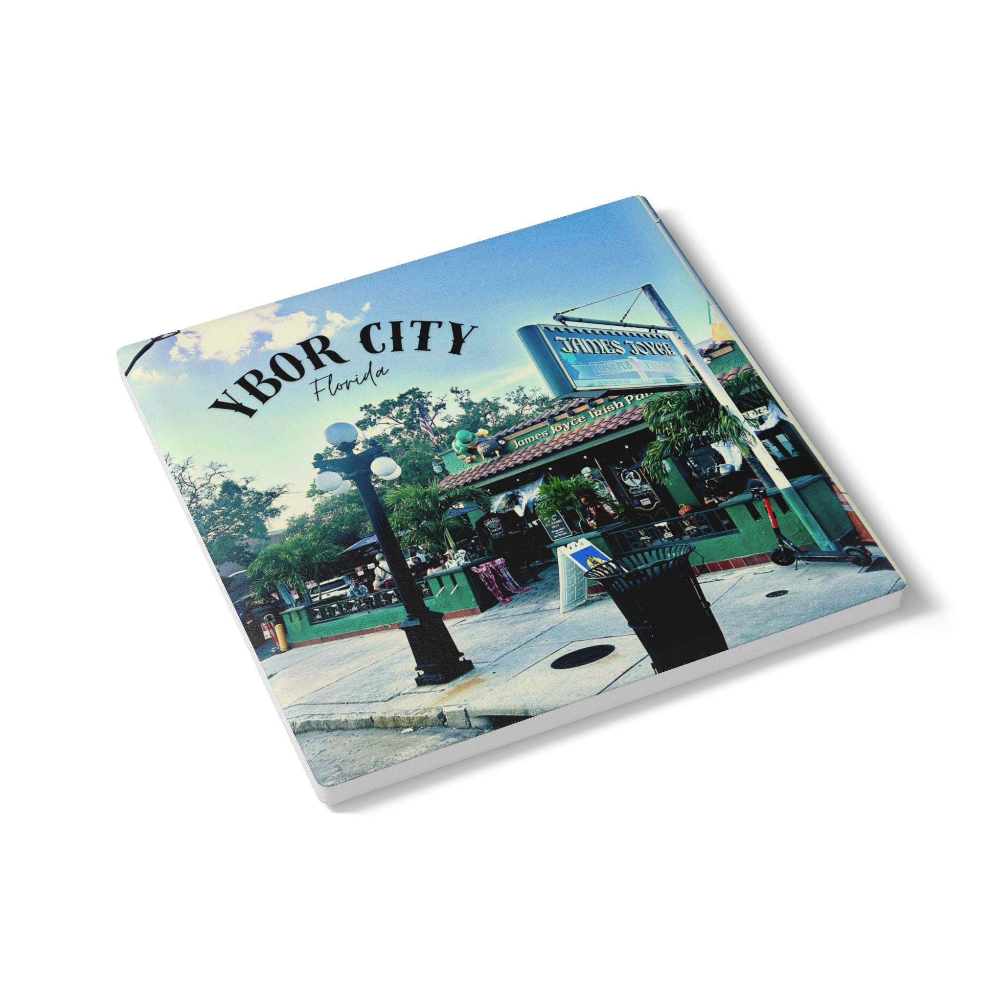 James Joyce Irish Pub, Ybor City Ceramic Coaster