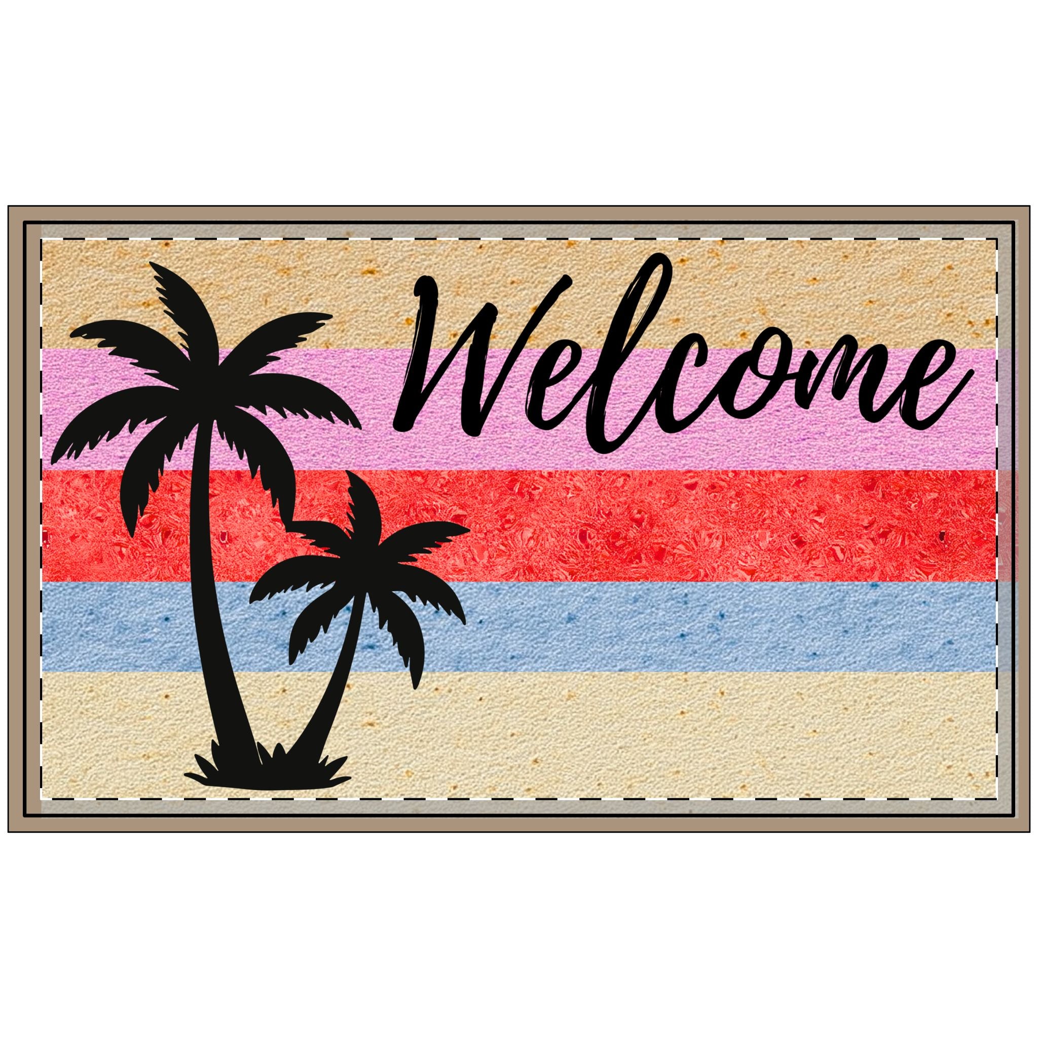 Beach Welcome Doormat