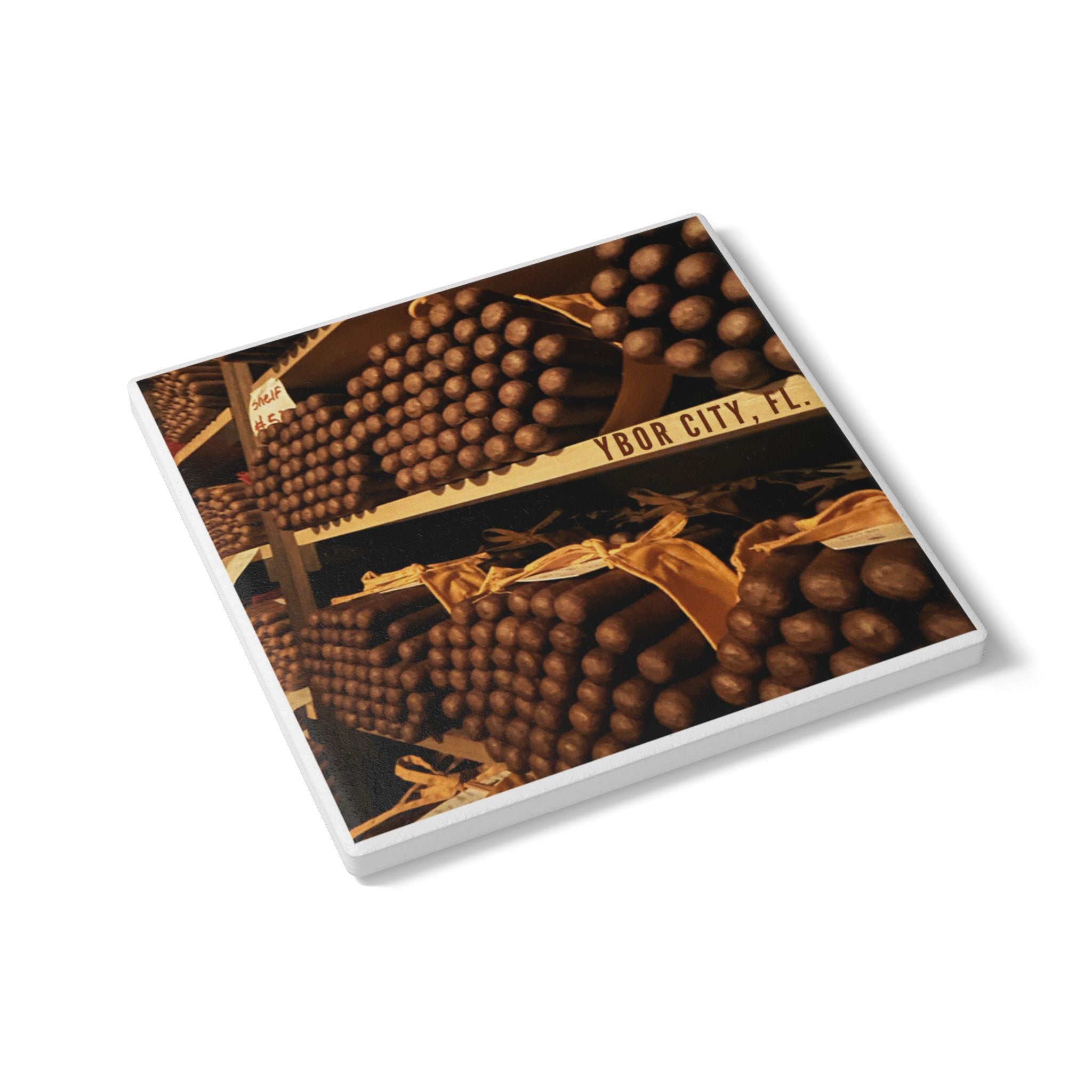 Ybor City Cigar Stack Coaster