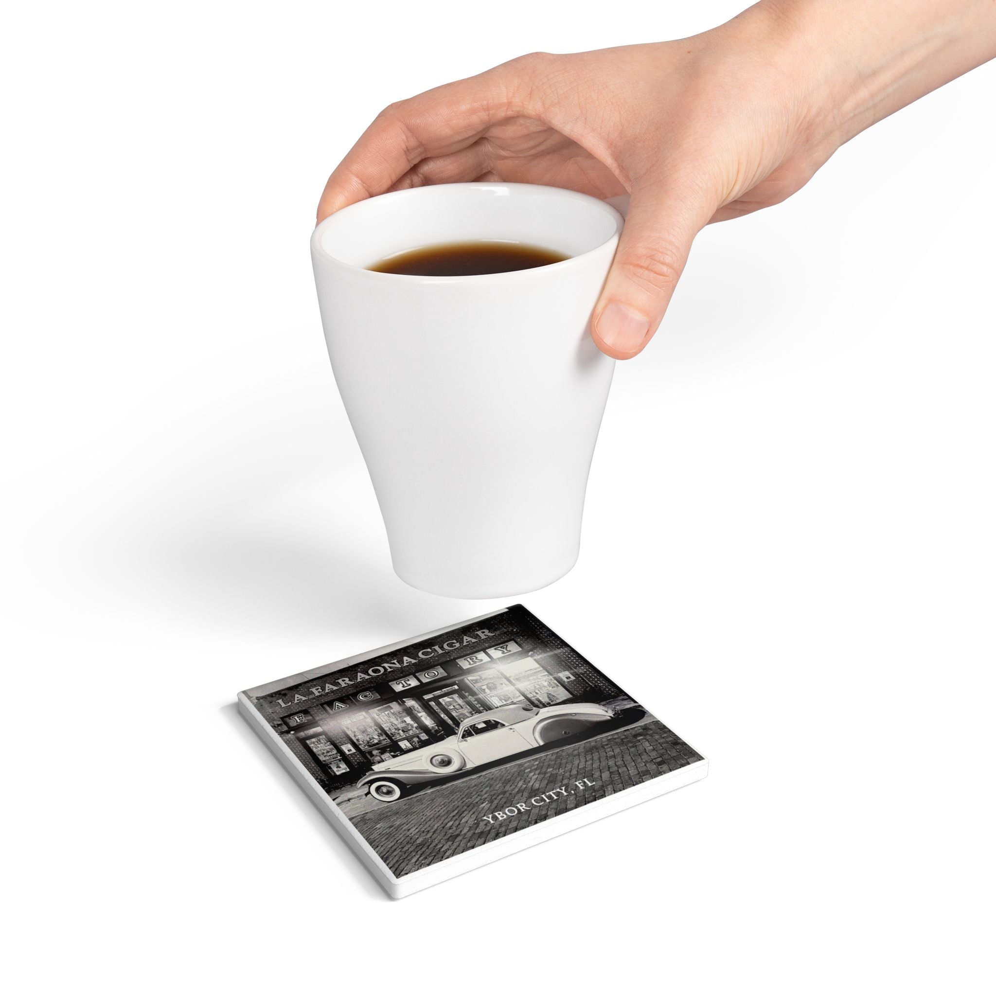 La Faraona Cigar Factory Coaster