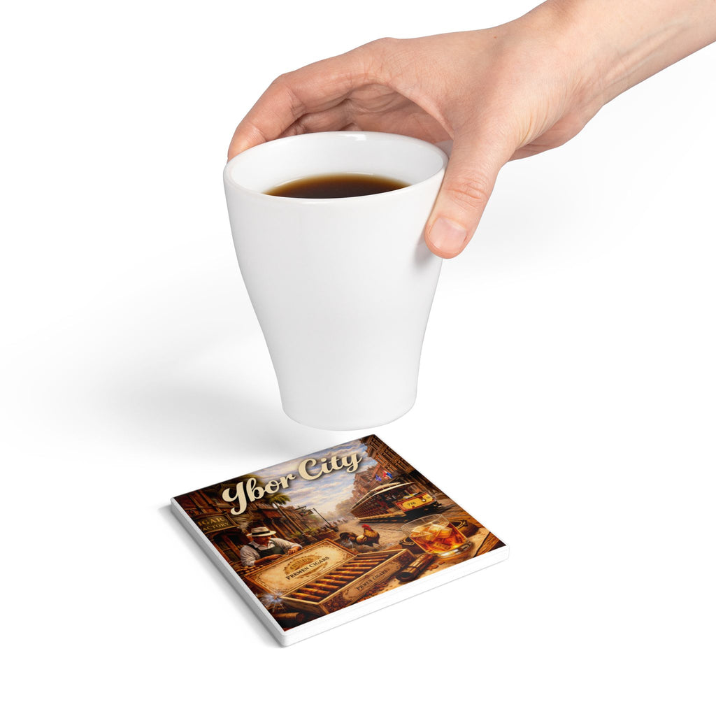 Ybor City Vintage Cigar Coaster