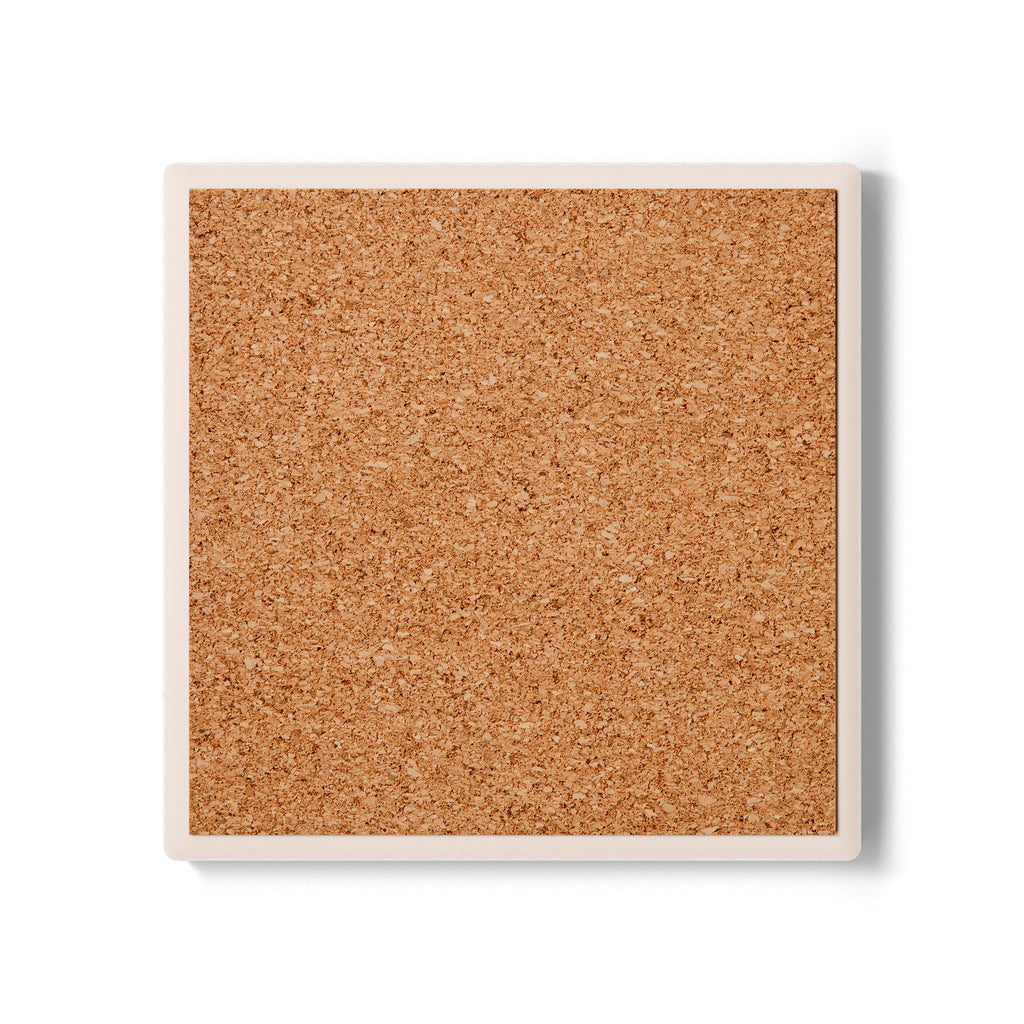 Tampa Coffee Art Ceramic Coaster