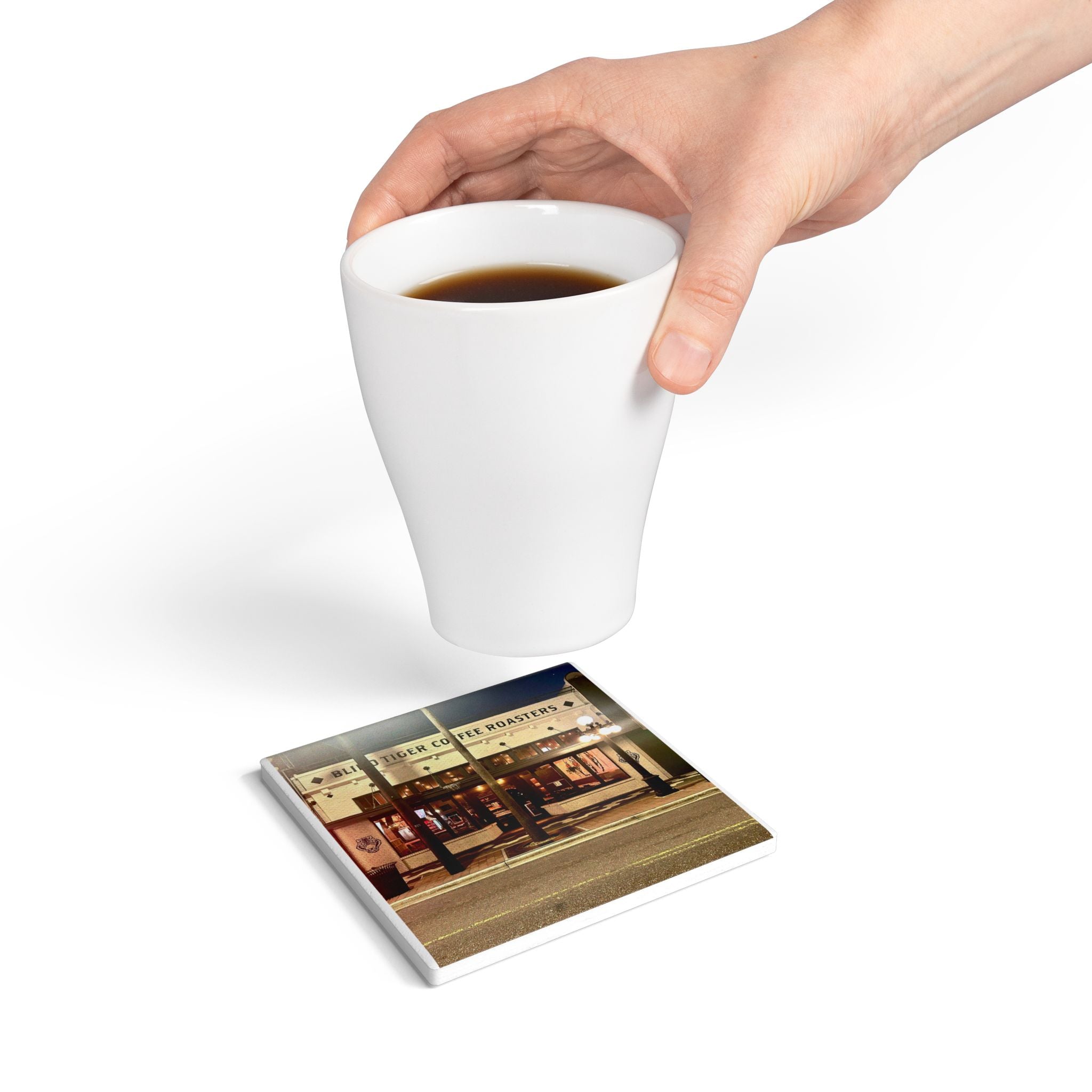 “Blind Tiger Coffee Roasters, Ybor City” Coaster
