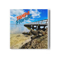 Tampa Bay Coastal Pier Ceramic Coaster