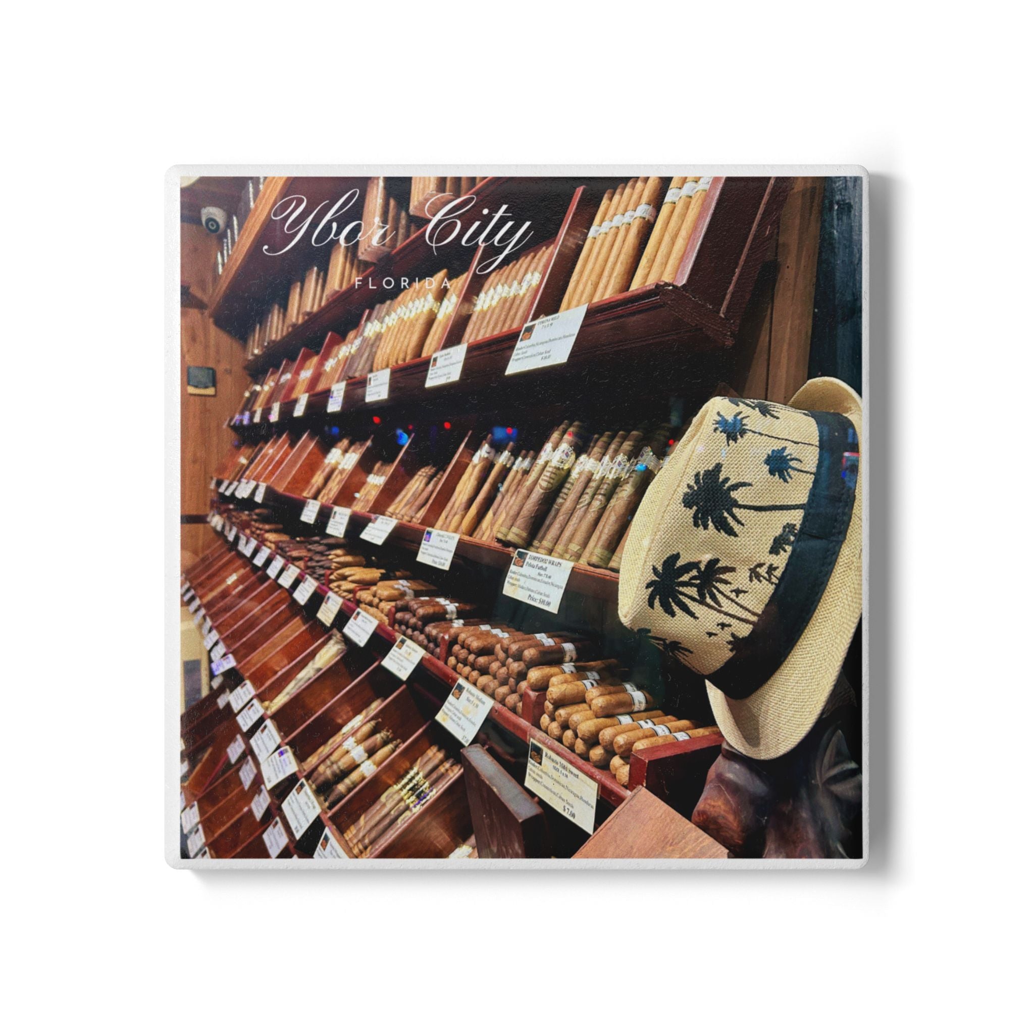 Ybor City Cigar Shop Coaster