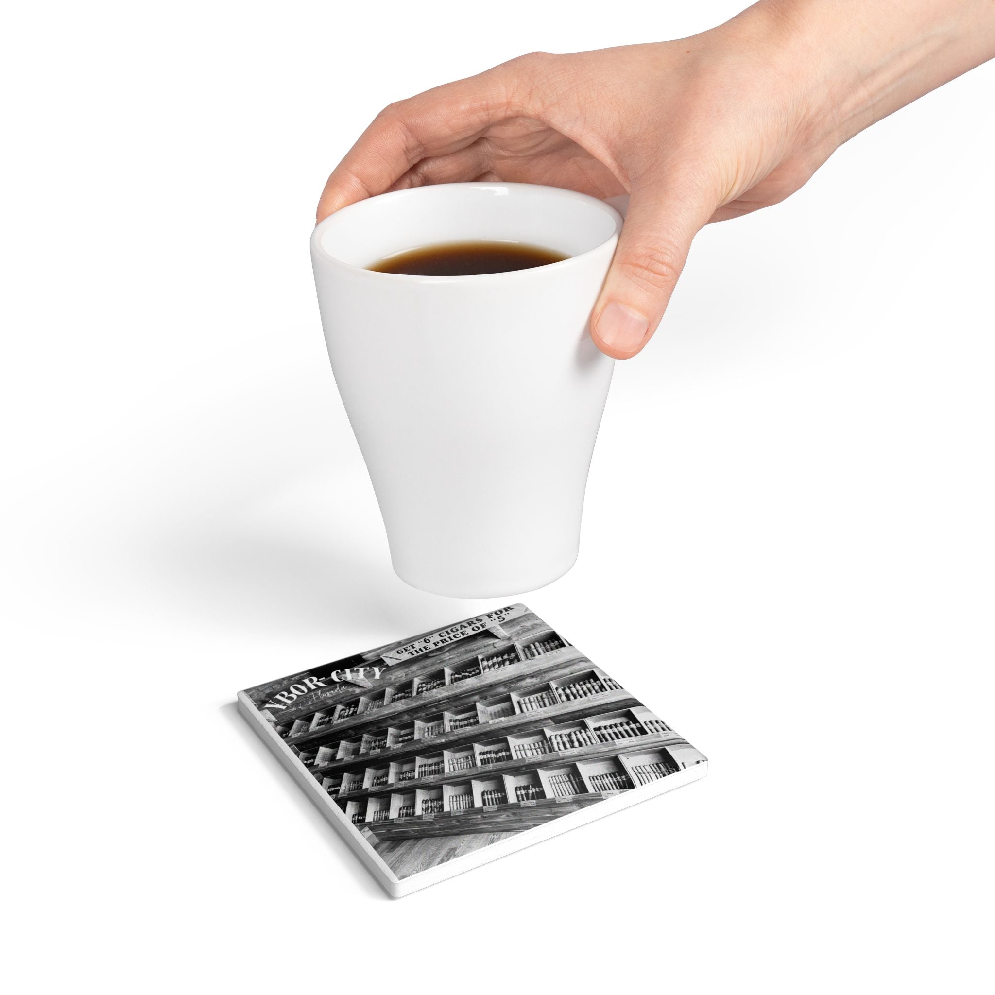 Ybor City Cigar Wall Coaster