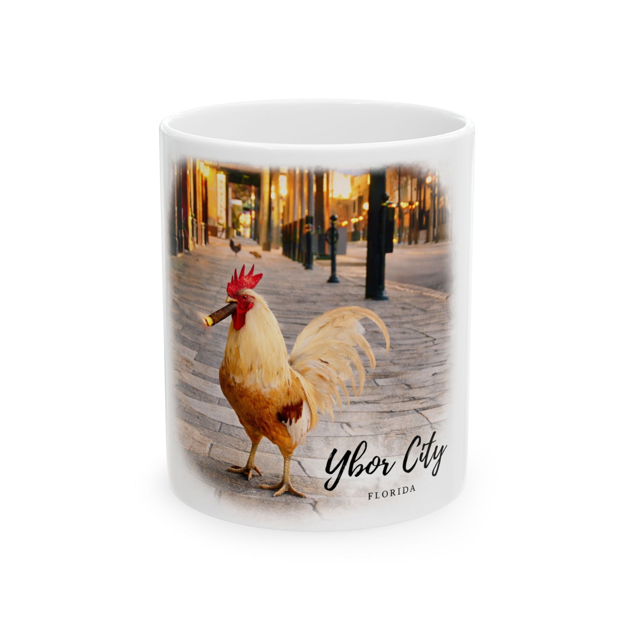 Ybor City Rooster Ceramic Mug