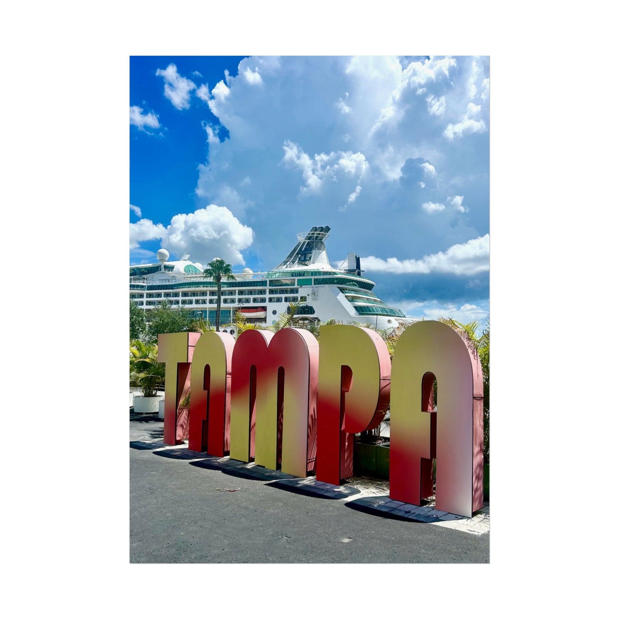Tampa Cruise Port Wall Art