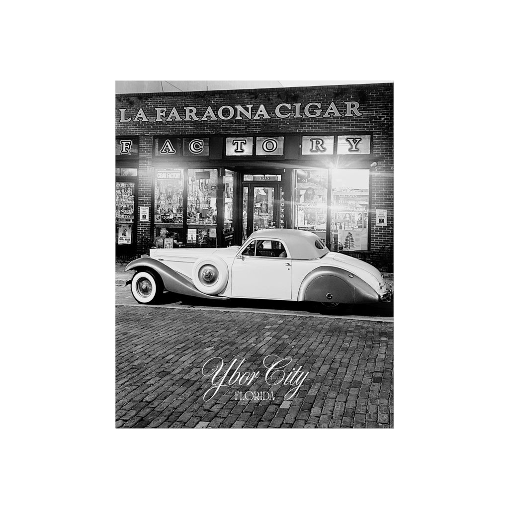 Black and White Vintage Classic Car Wall Art