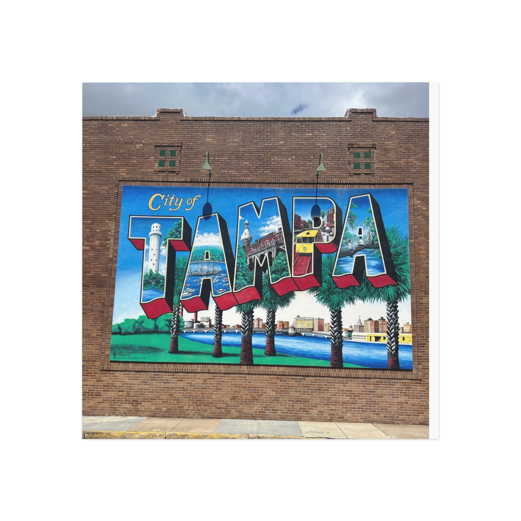 City of Tampa Mural Magnet