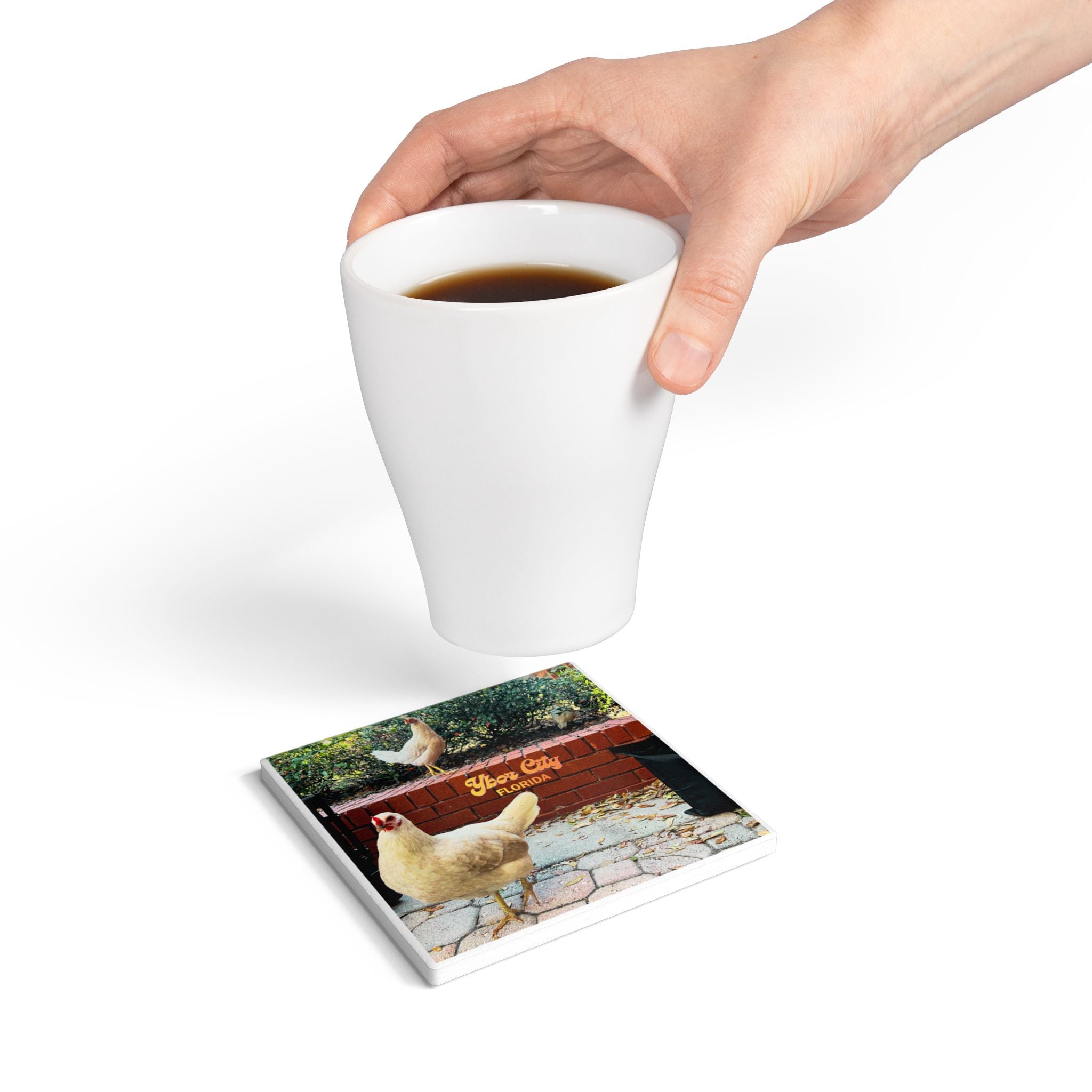 Ybor City Chicken Sisters Coaster