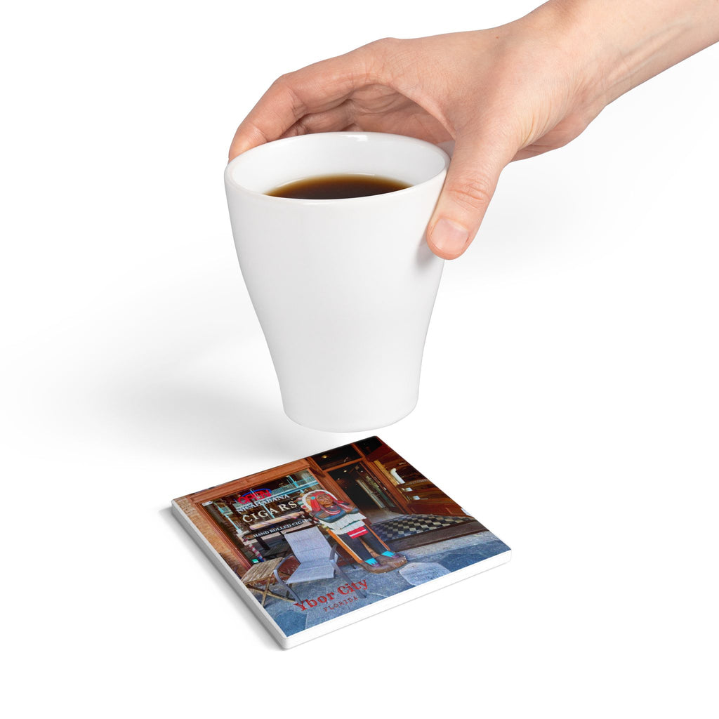 Ybor City Cigar Shop Coaster