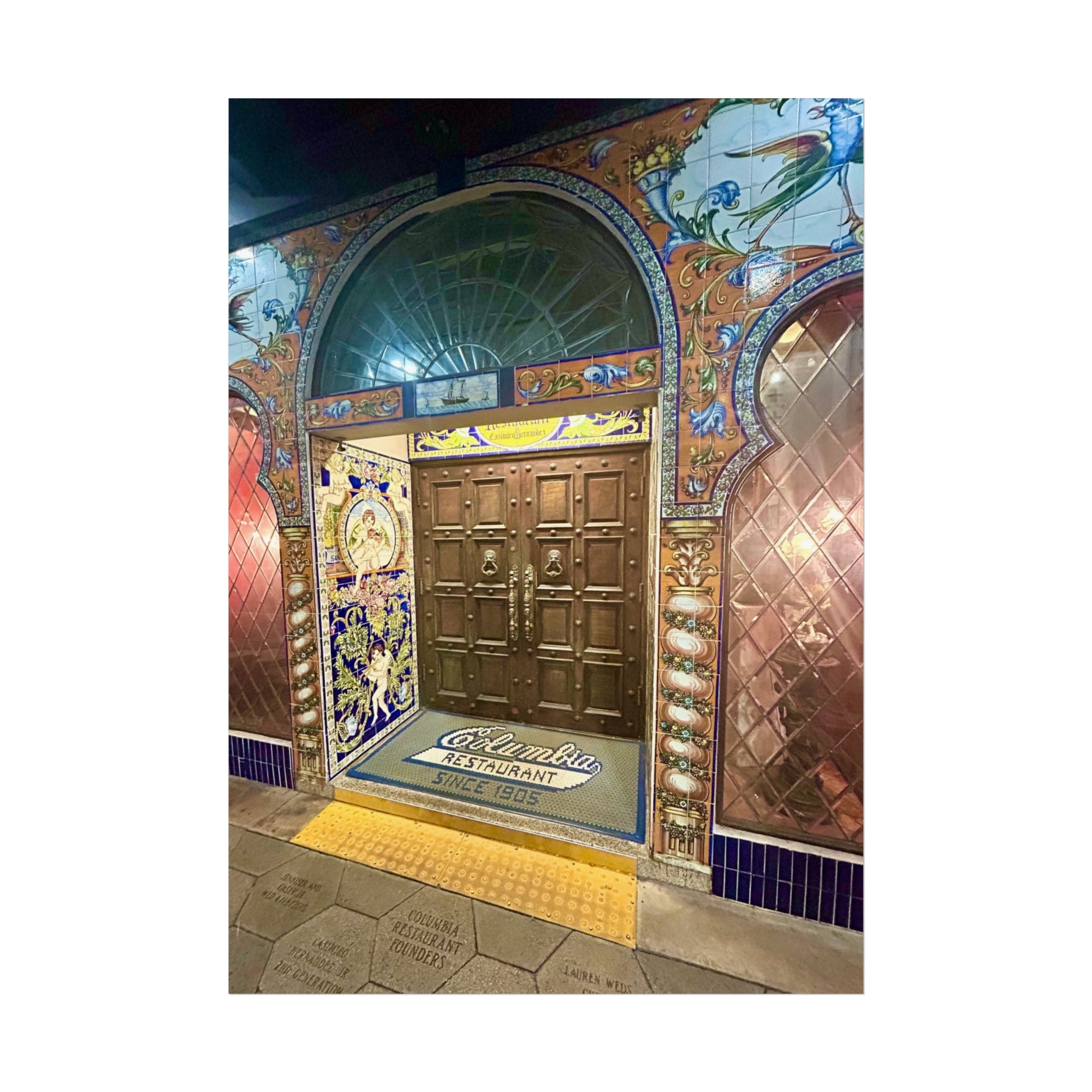 Columbia Restaurant Entrance Wall Art