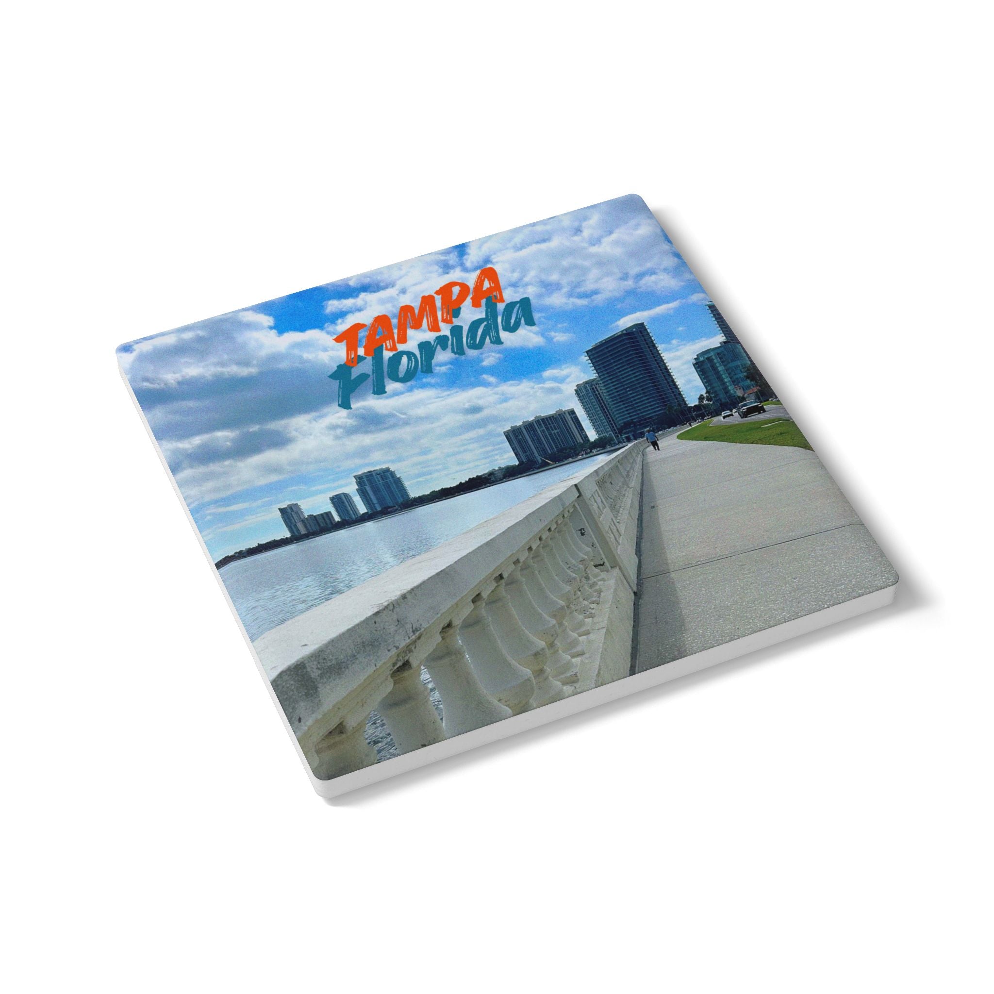 Bayshore Boulevard Ceramic Coaster