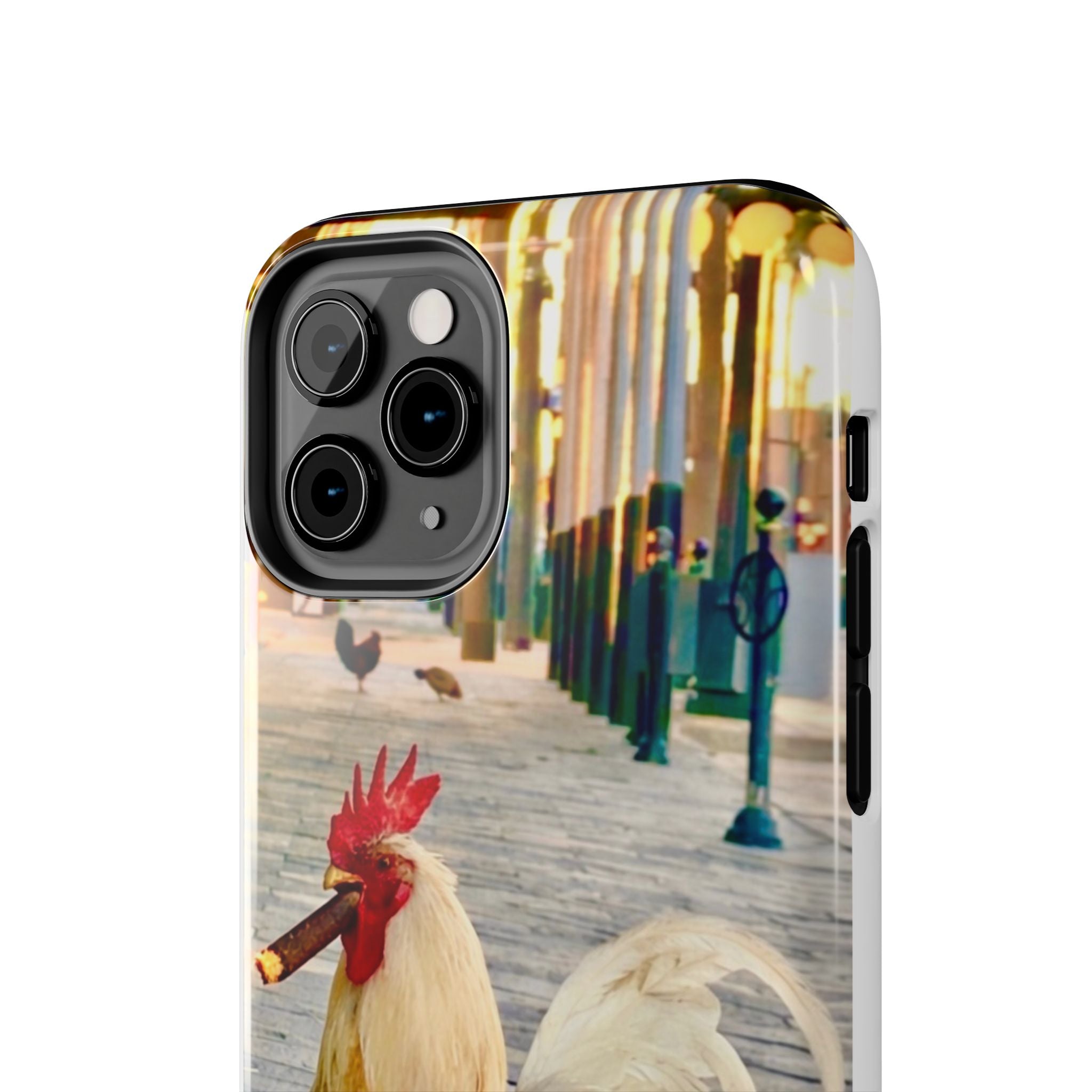 7th St Smoking Rooster Phone Case