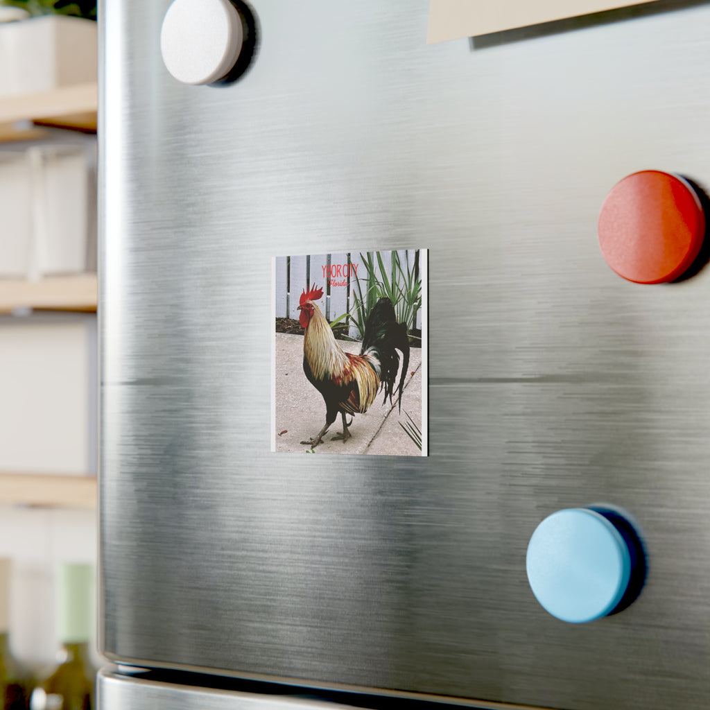Ybor City Rooster Magnet