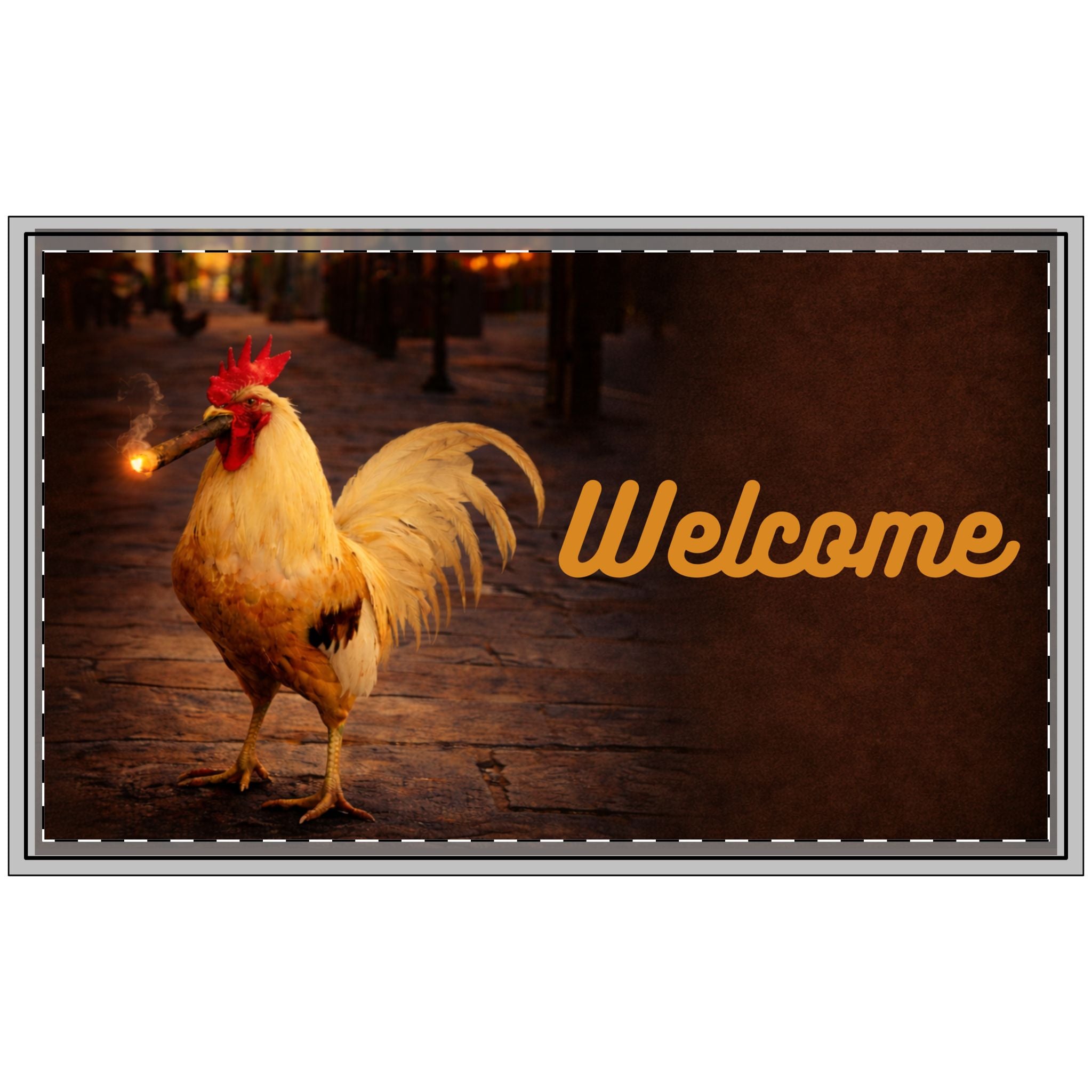 Urban Rooster Welcome Doormat