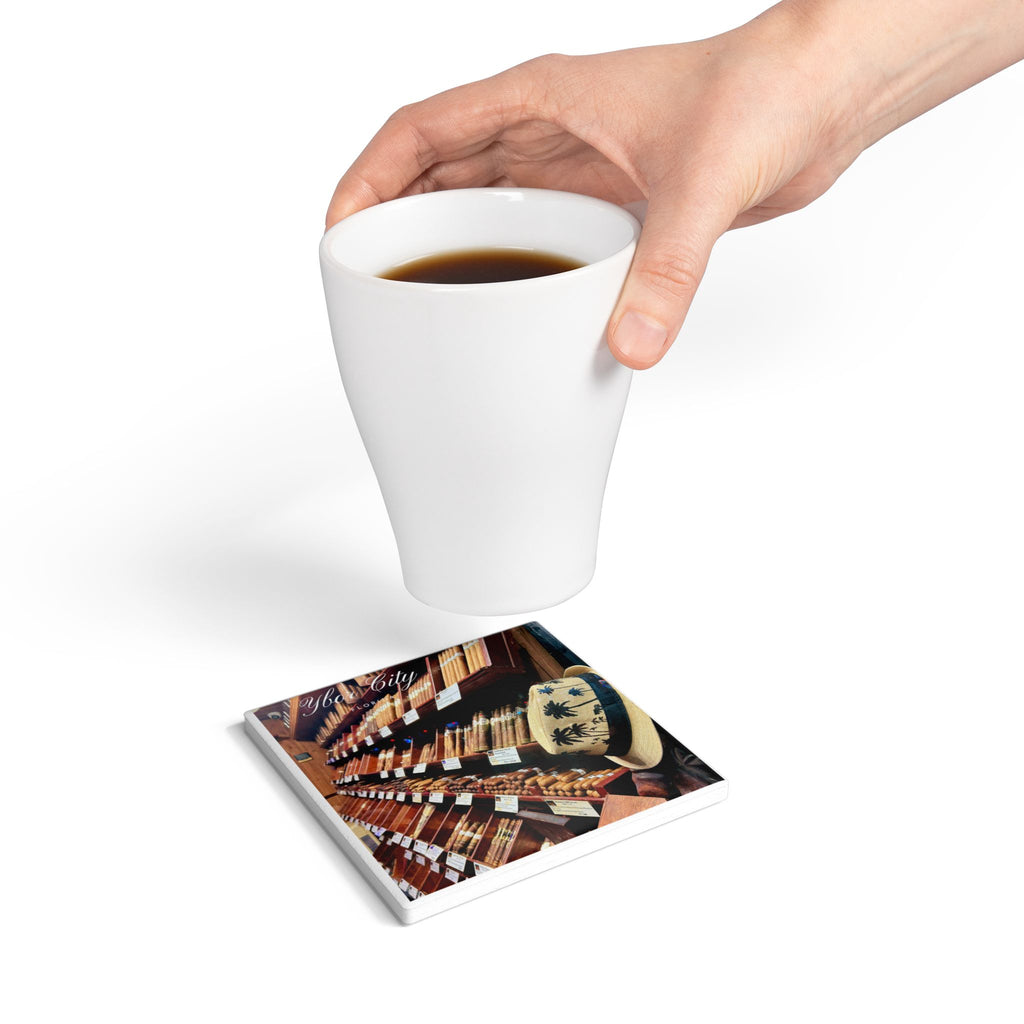 Ybor City Cigar Shop Coaster